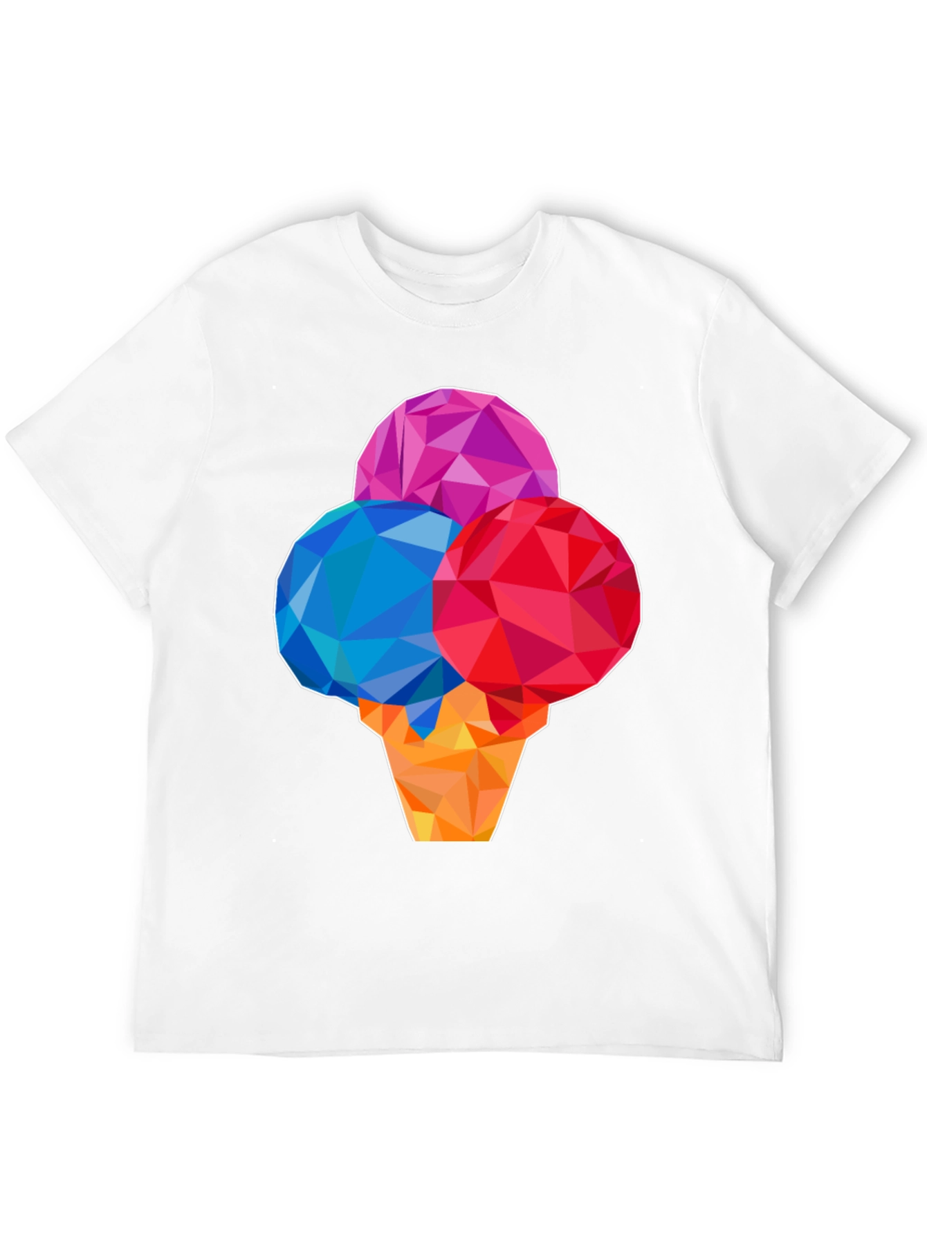 Geometric Ice Cream T-Shirt