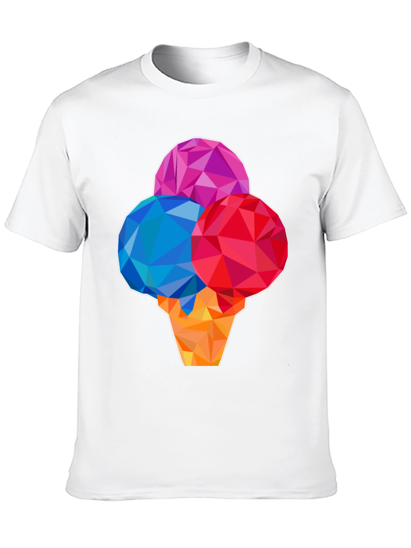Geometric Ice Cream T-Shirt