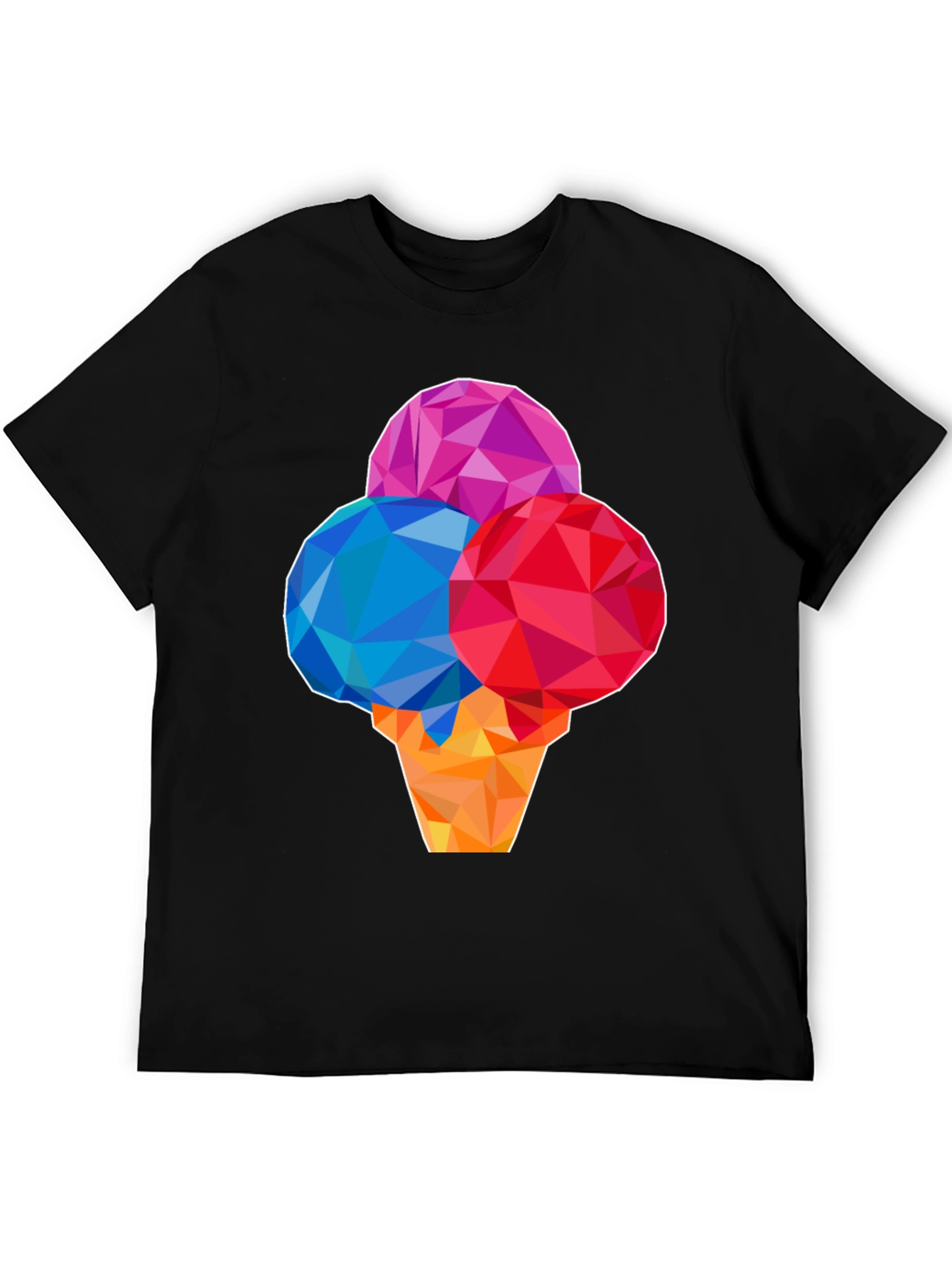 Geometric Ice Cream T-Shirt