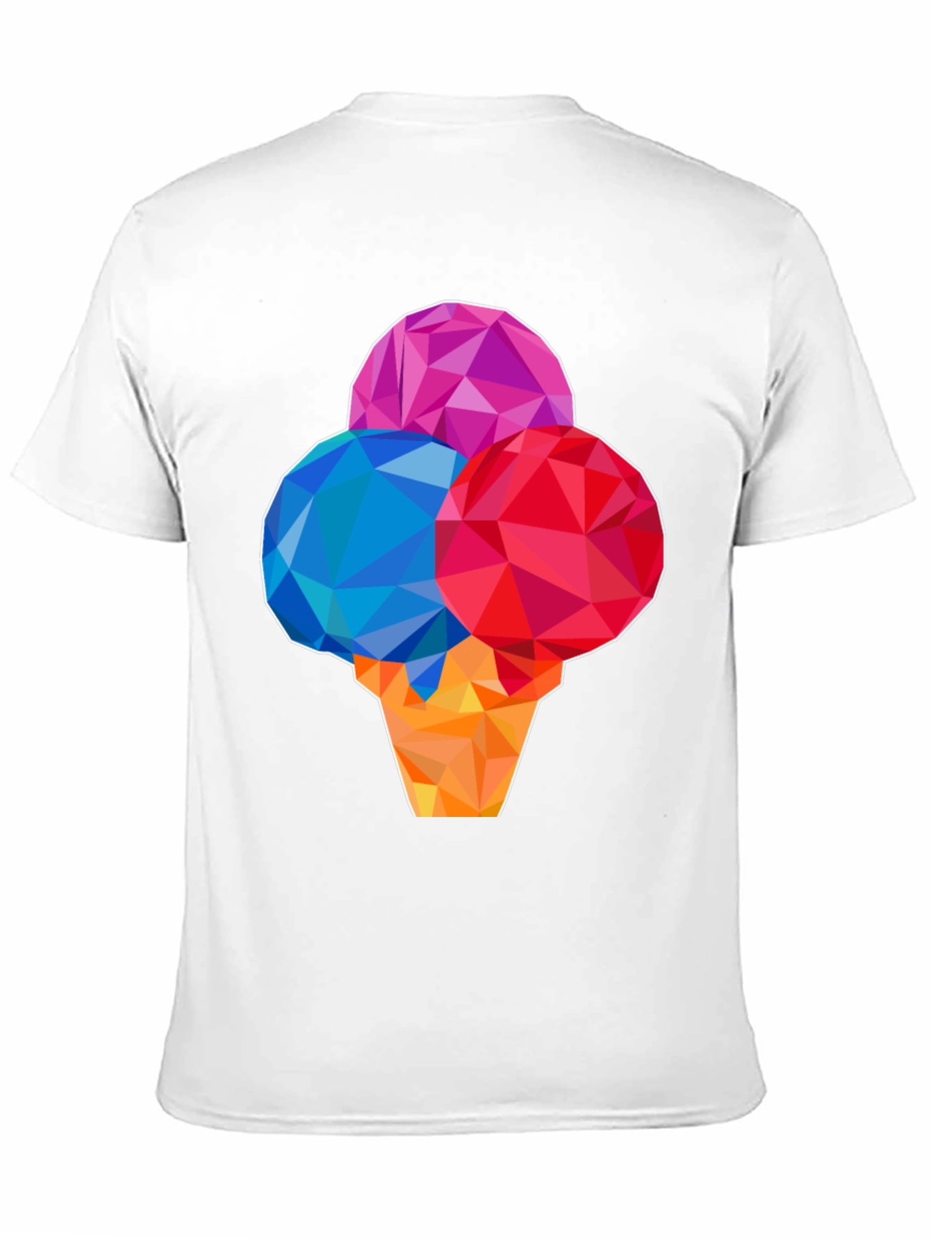 Geometric Ice Cream T-Shirt