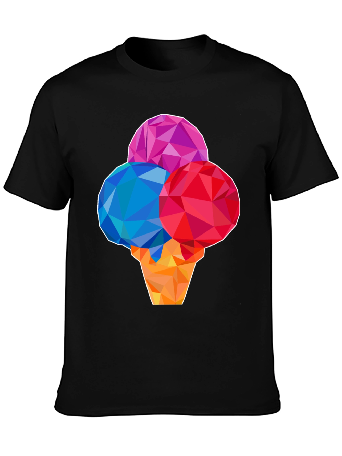 Geometric Ice Cream T-Shirt
