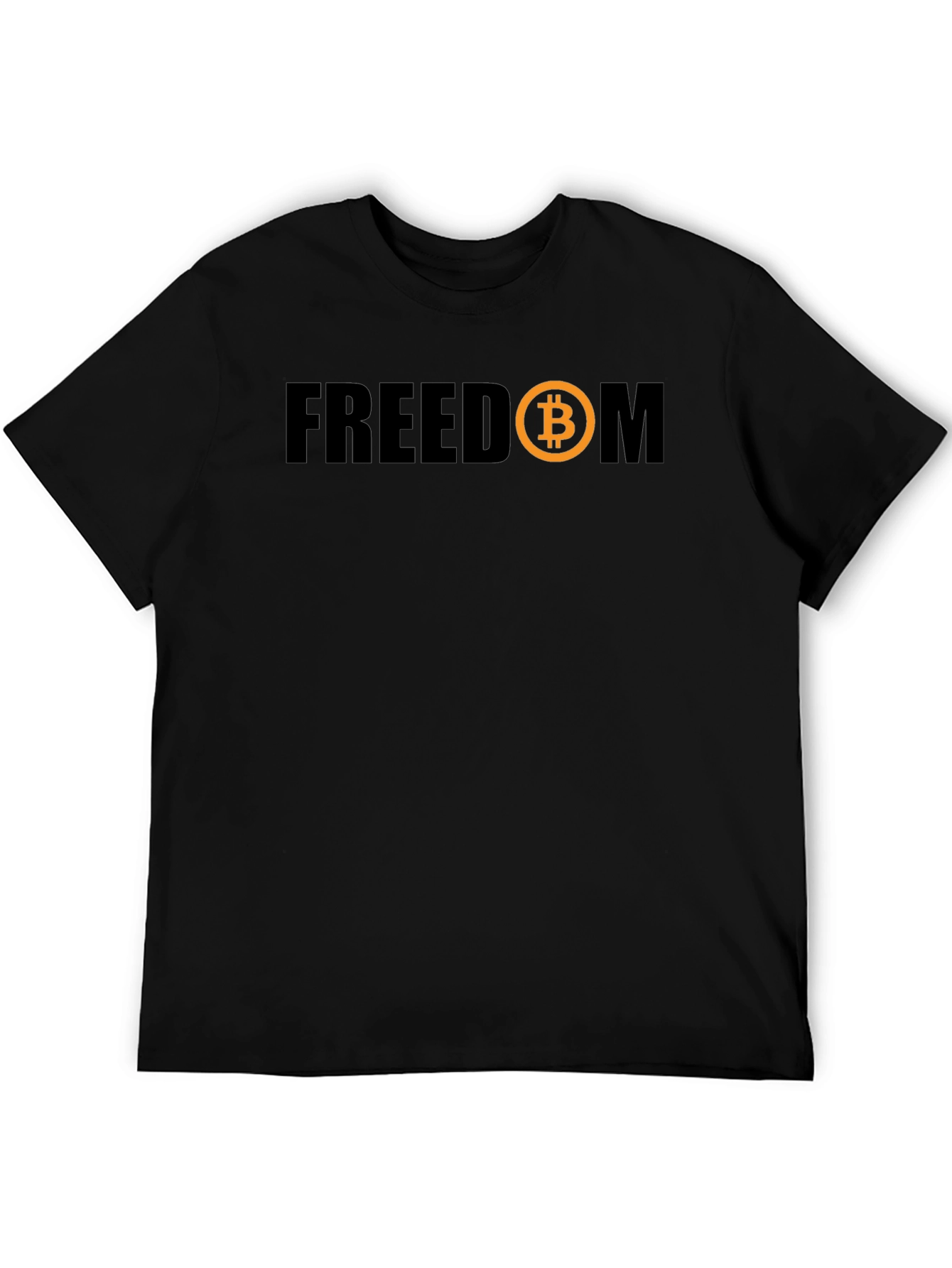 Bitcoin Freedom Graphic T-Shirt - Crypto Currency Tee