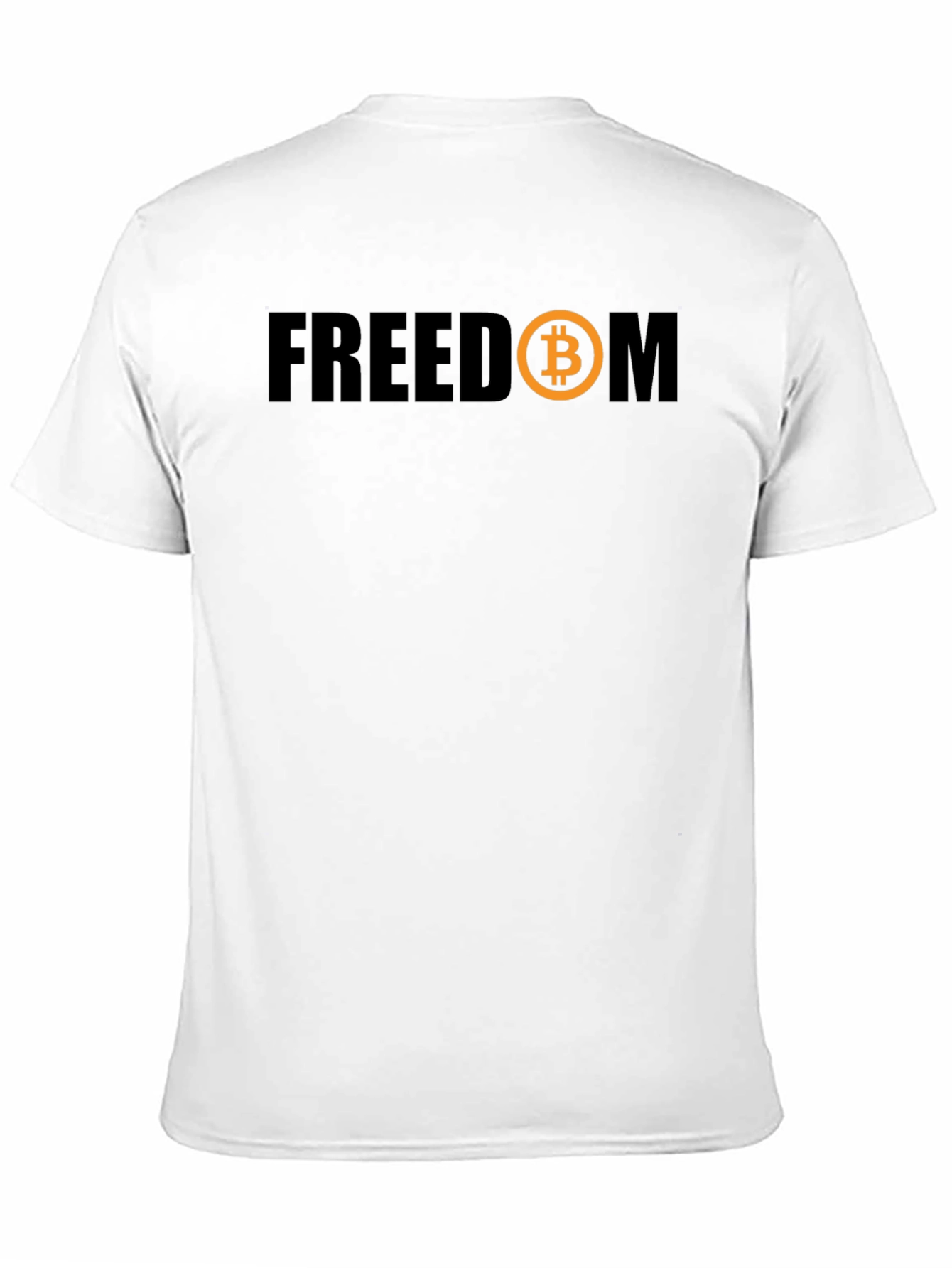 Bitcoin Freedom Graphic T-Shirt - Crypto Currency Tee
