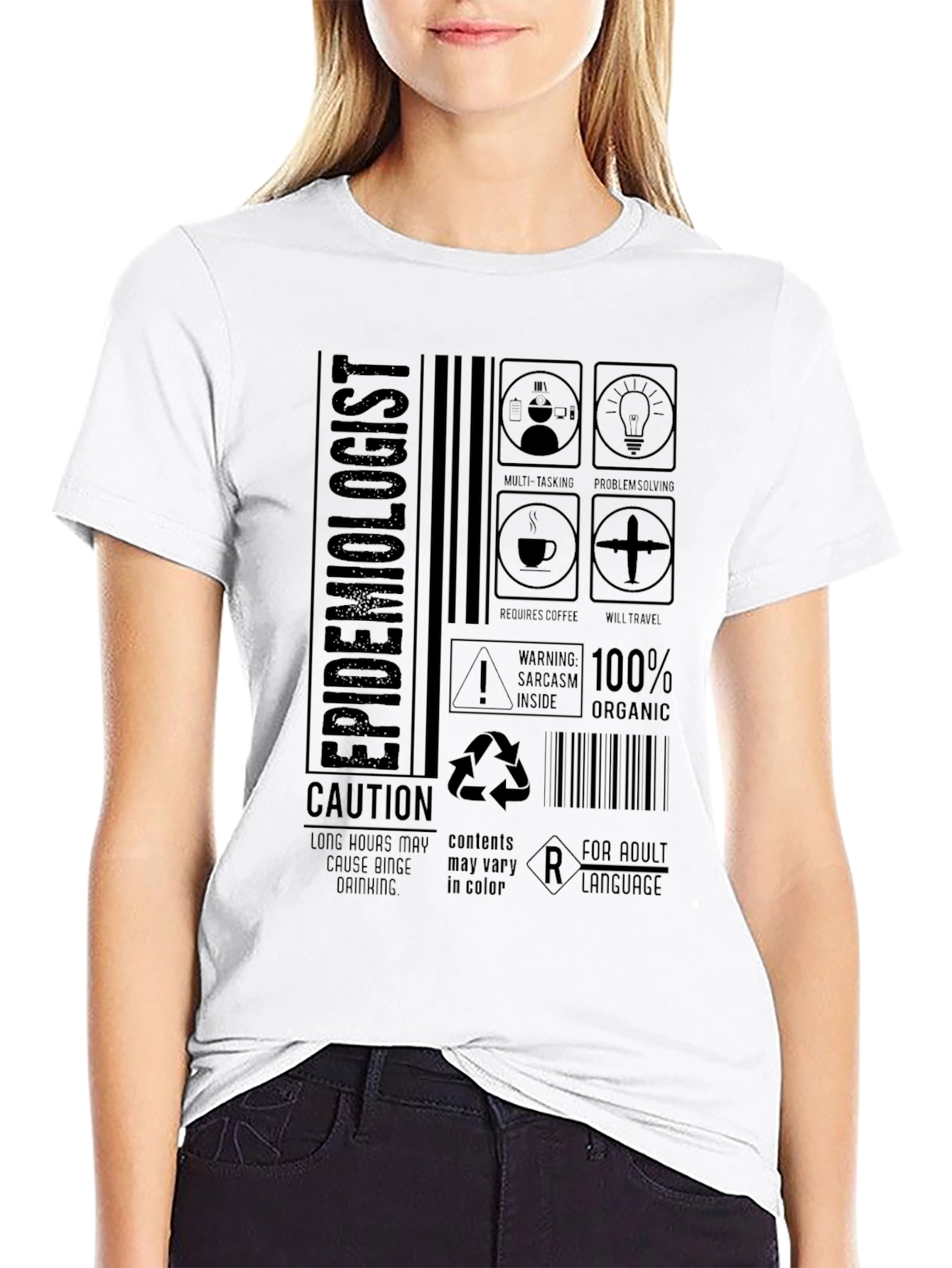 Epidemiologist Humor Graphic Tee - For Adults