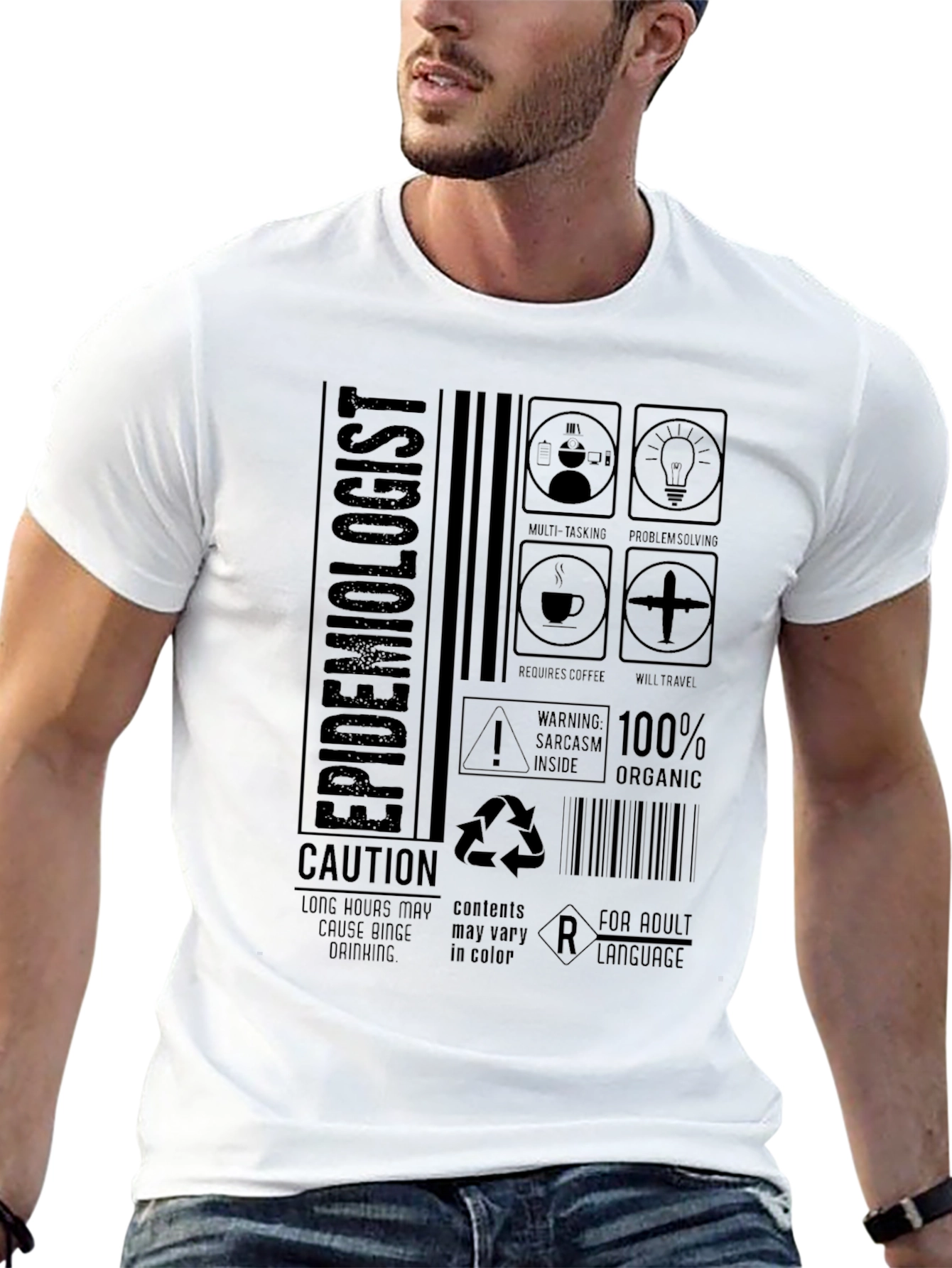 Epidemiologist Humor Graphic Tee - For Adults
