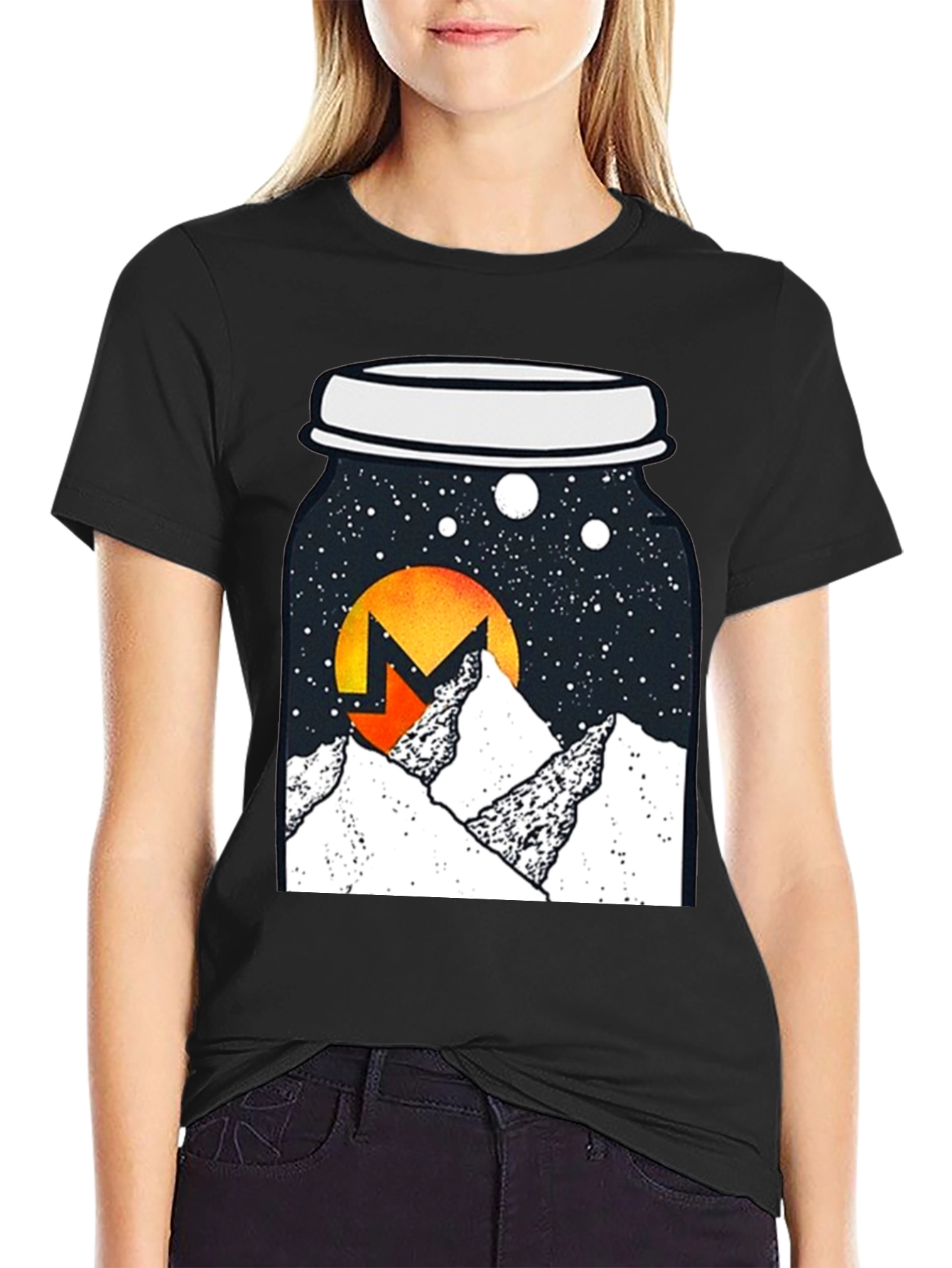 Monero Moon Jar T-Shirt