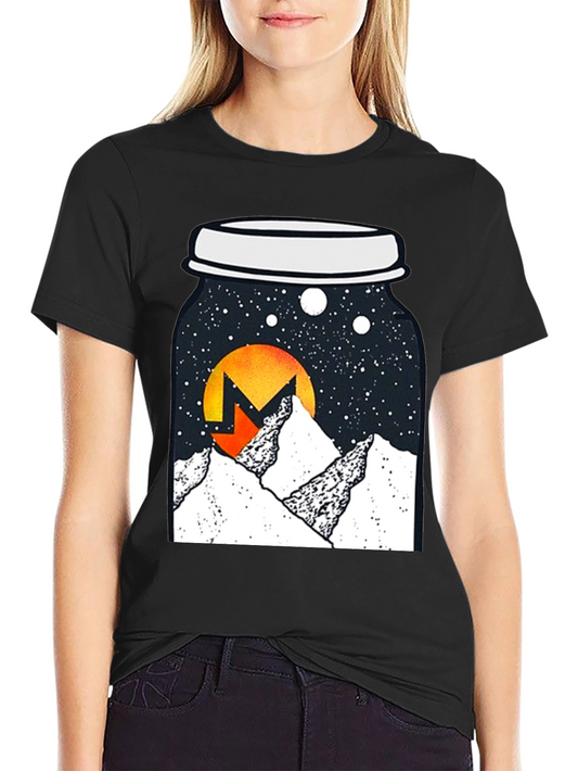 Monero Moon Jar T-Shirt