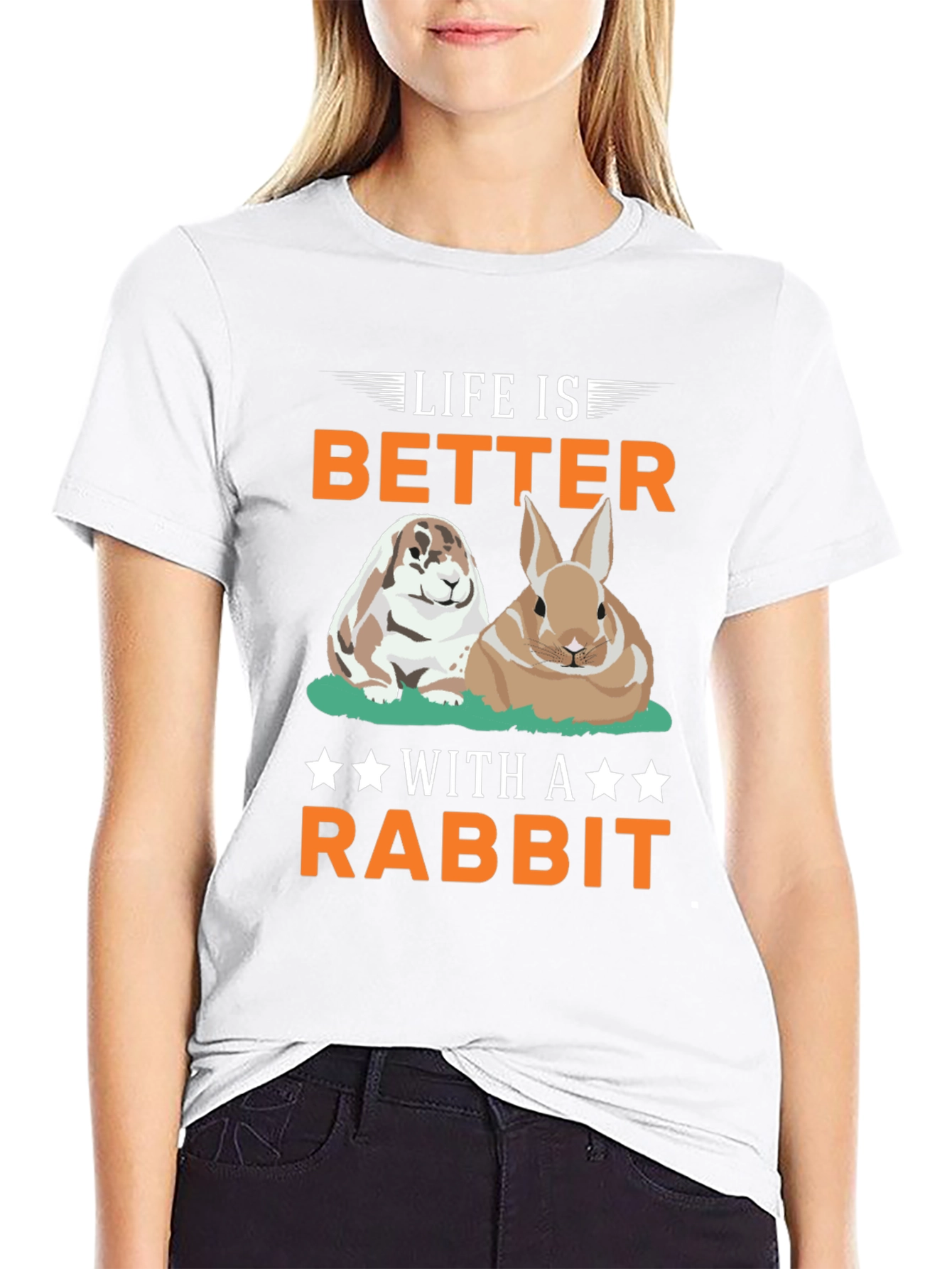 Life Is Better With A Rabbit T-Shirt