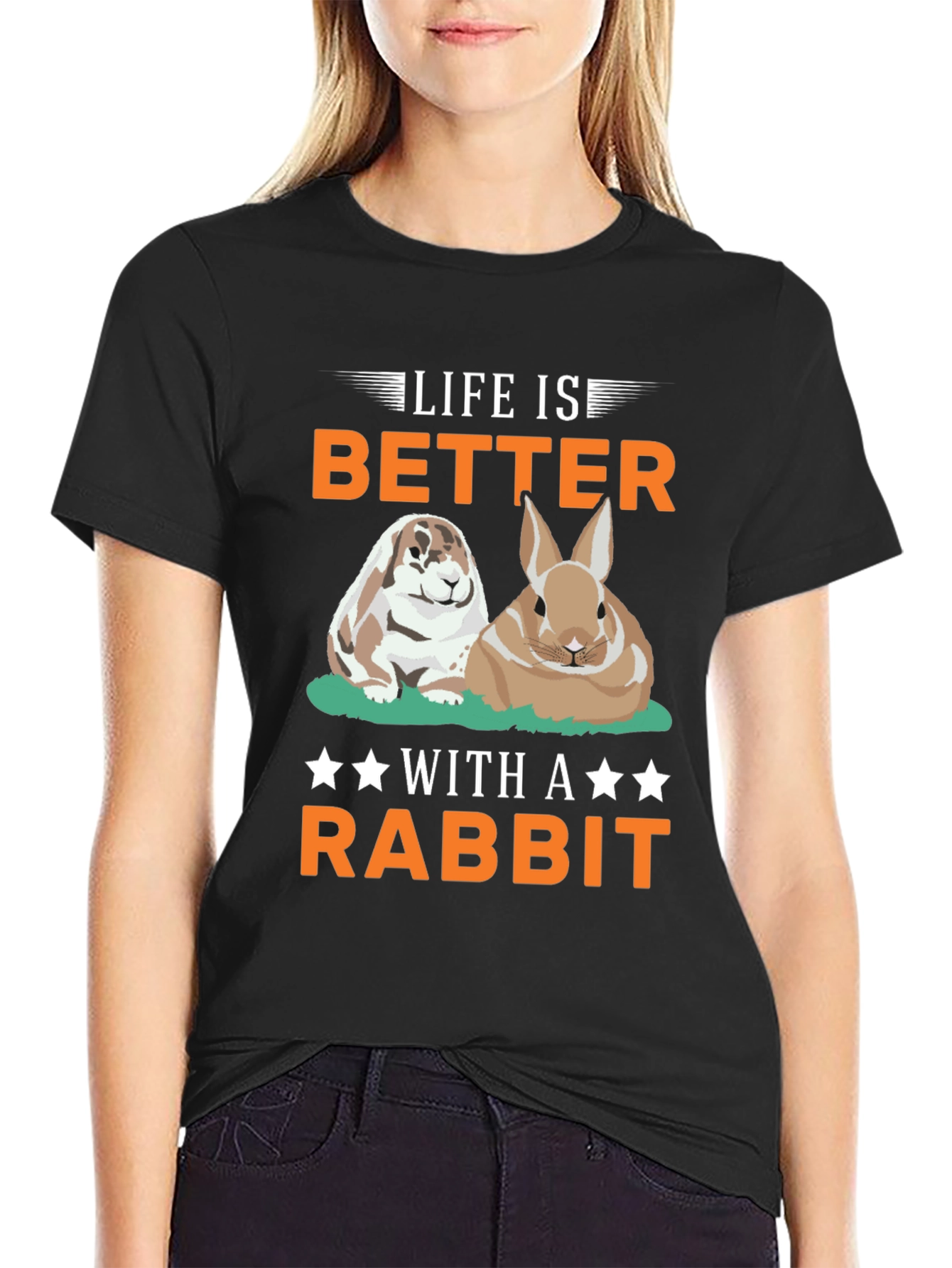 Life Is Better With A Rabbit T-Shirt
