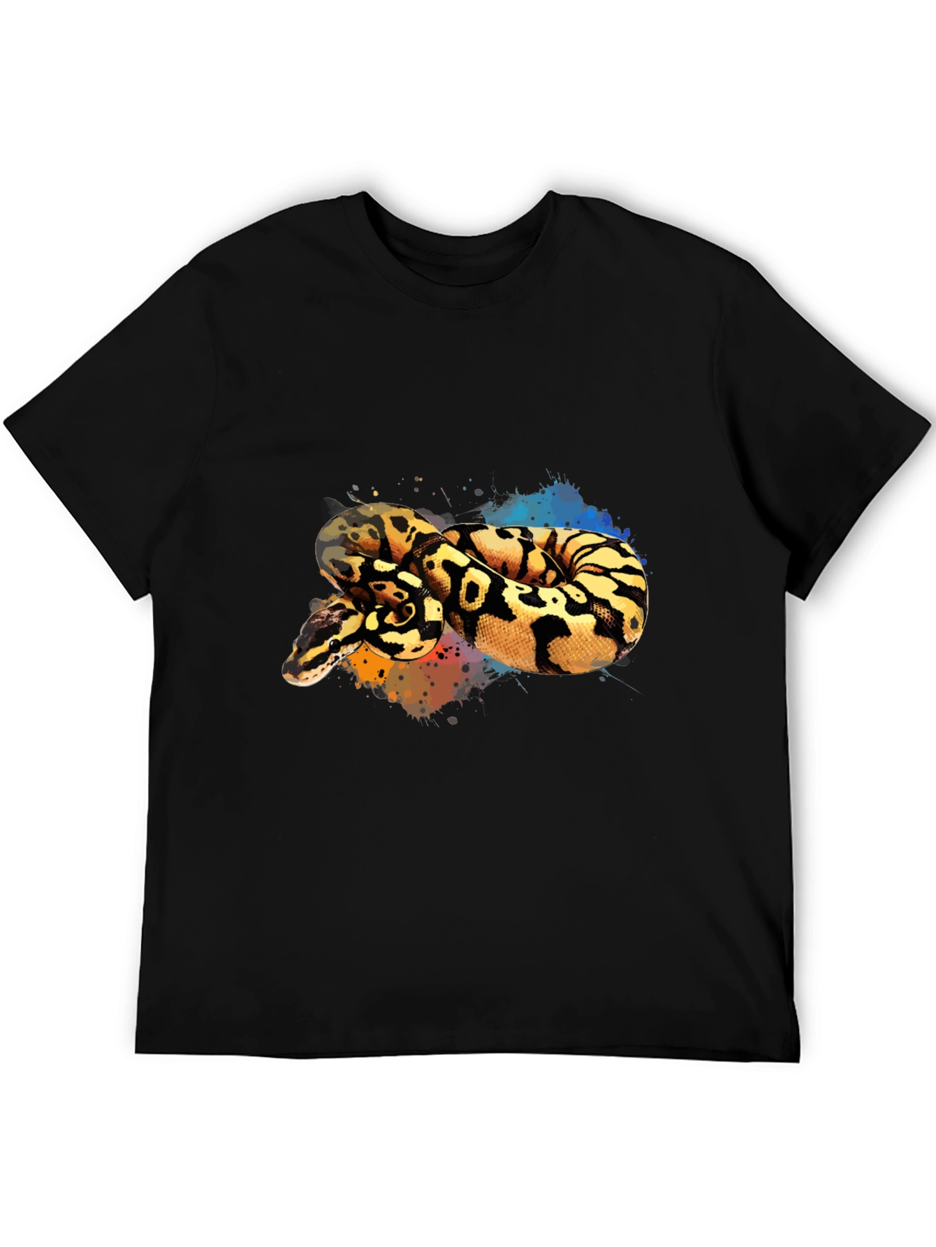 Python Snake Graphic Tee - Cool Reptile Design
