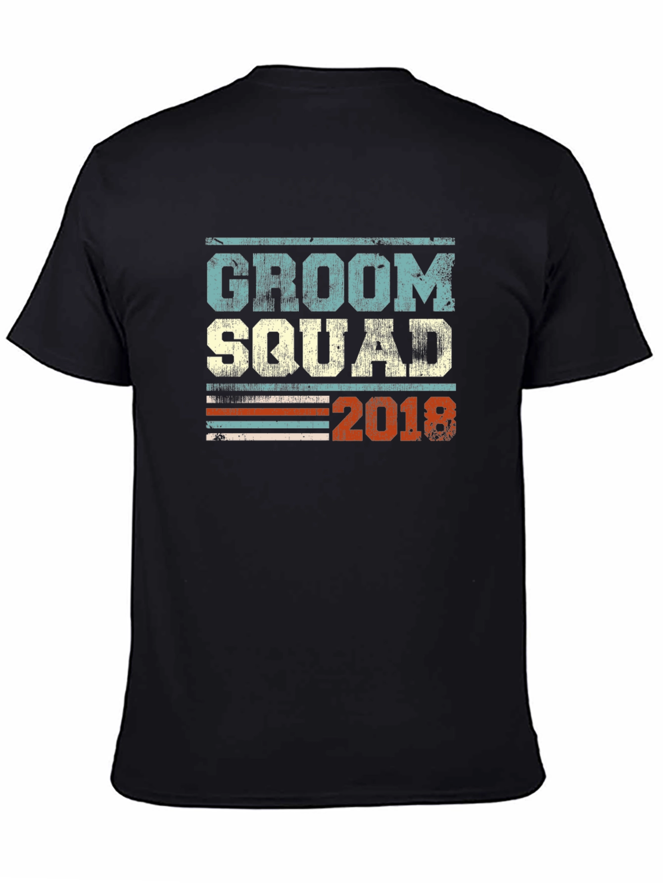 Groom Squad 2018 Retro T-Shirt