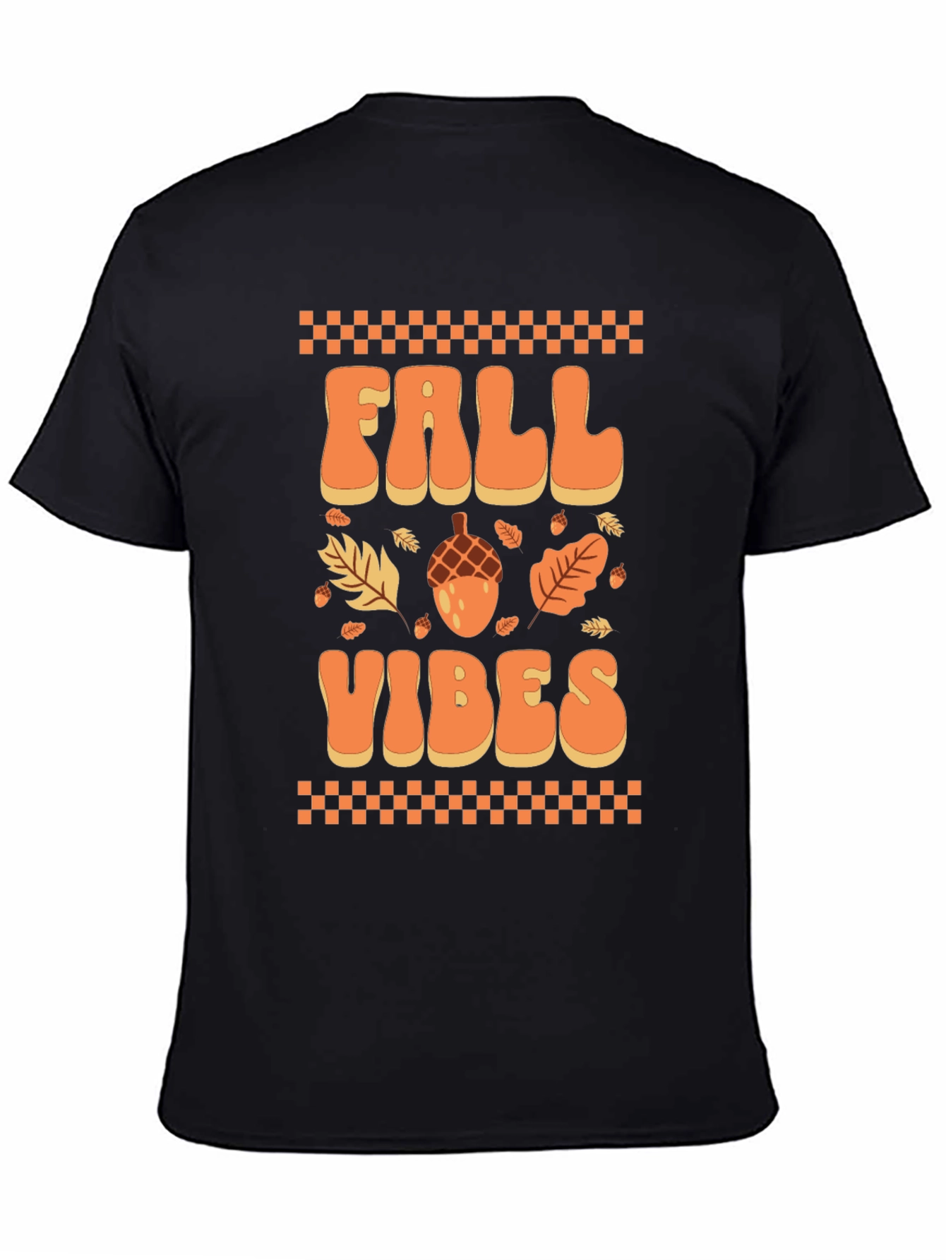 Fall Vibes Graphic Tee - Autumn Themed Shirt
