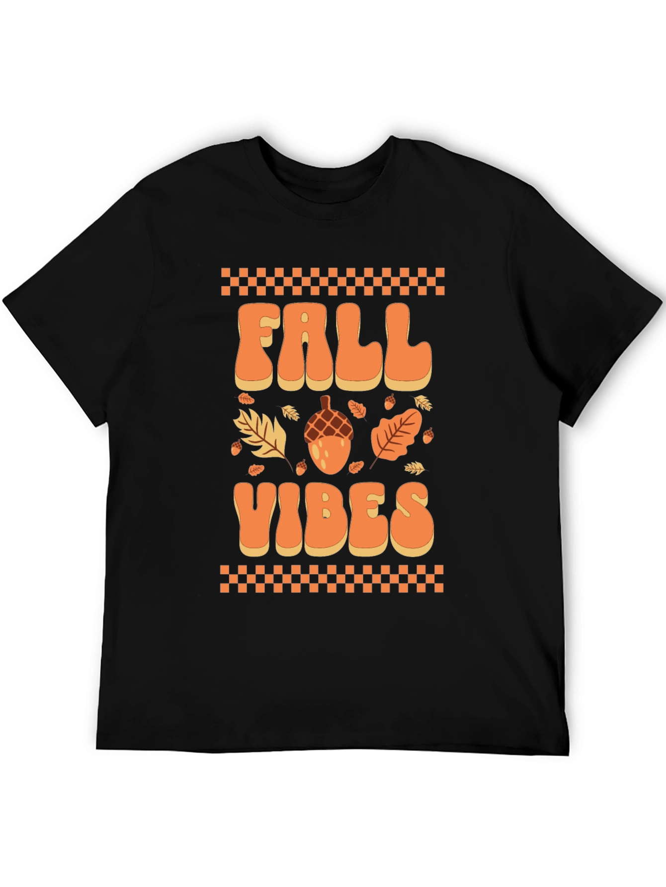Fall Vibes Graphic Tee - Autumn Themed Shirt