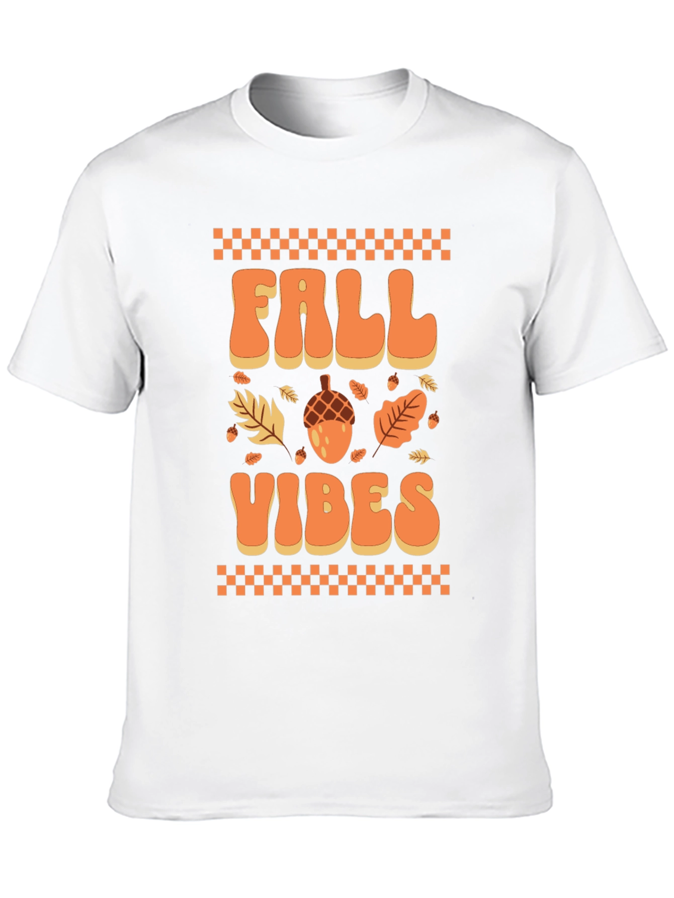 Fall Vibes Graphic Tee - Autumn Themed Shirt