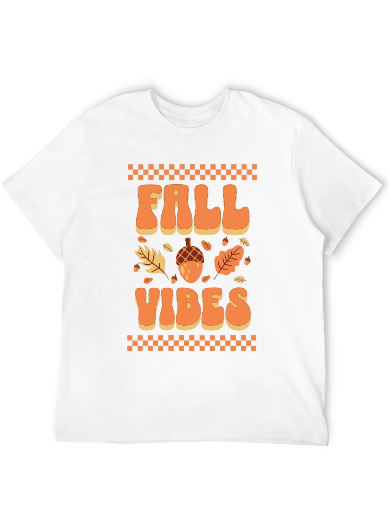 Fall Vibes Graphic Tee - Autumn Themed Shirt