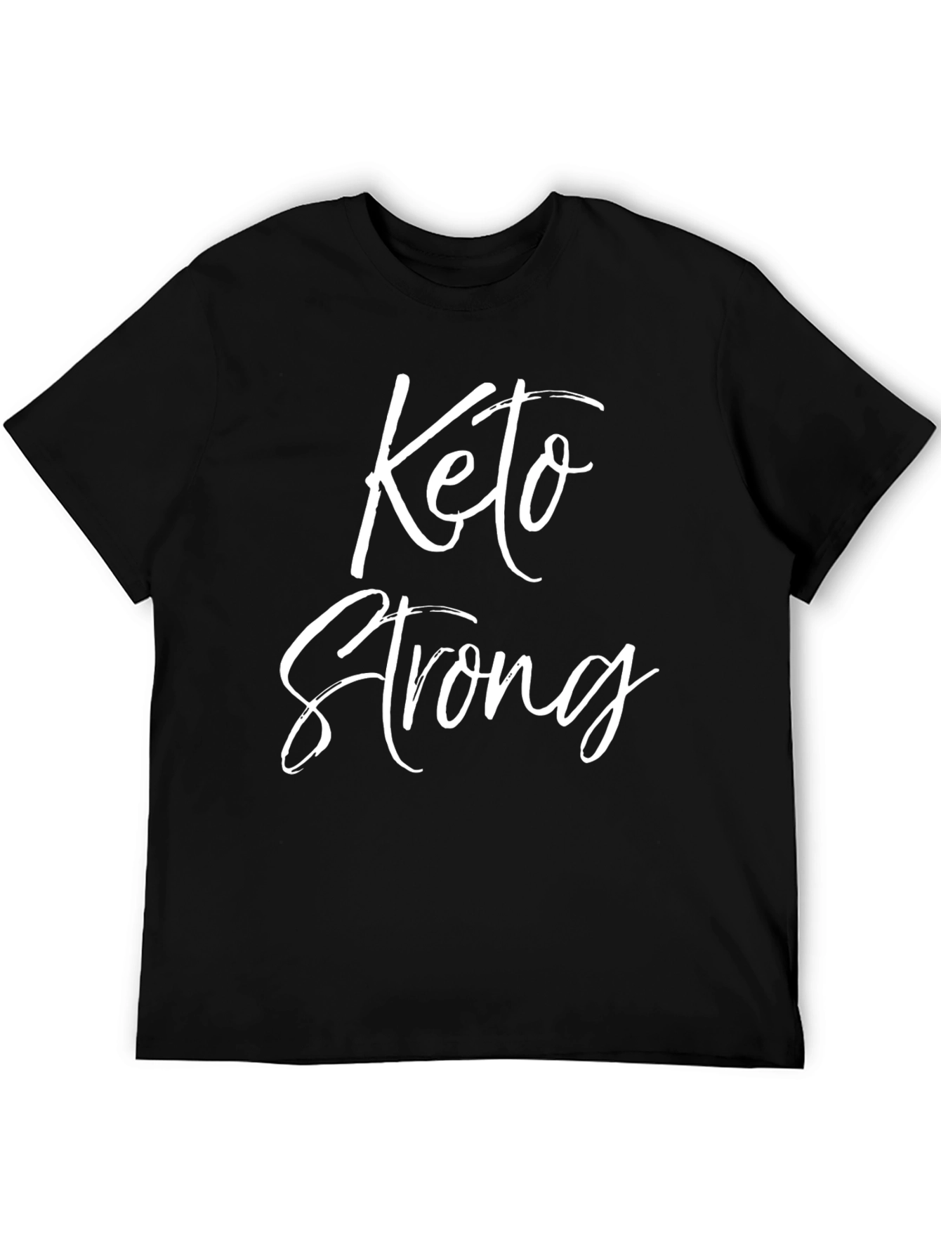 Keto Strong Black T-Shirt