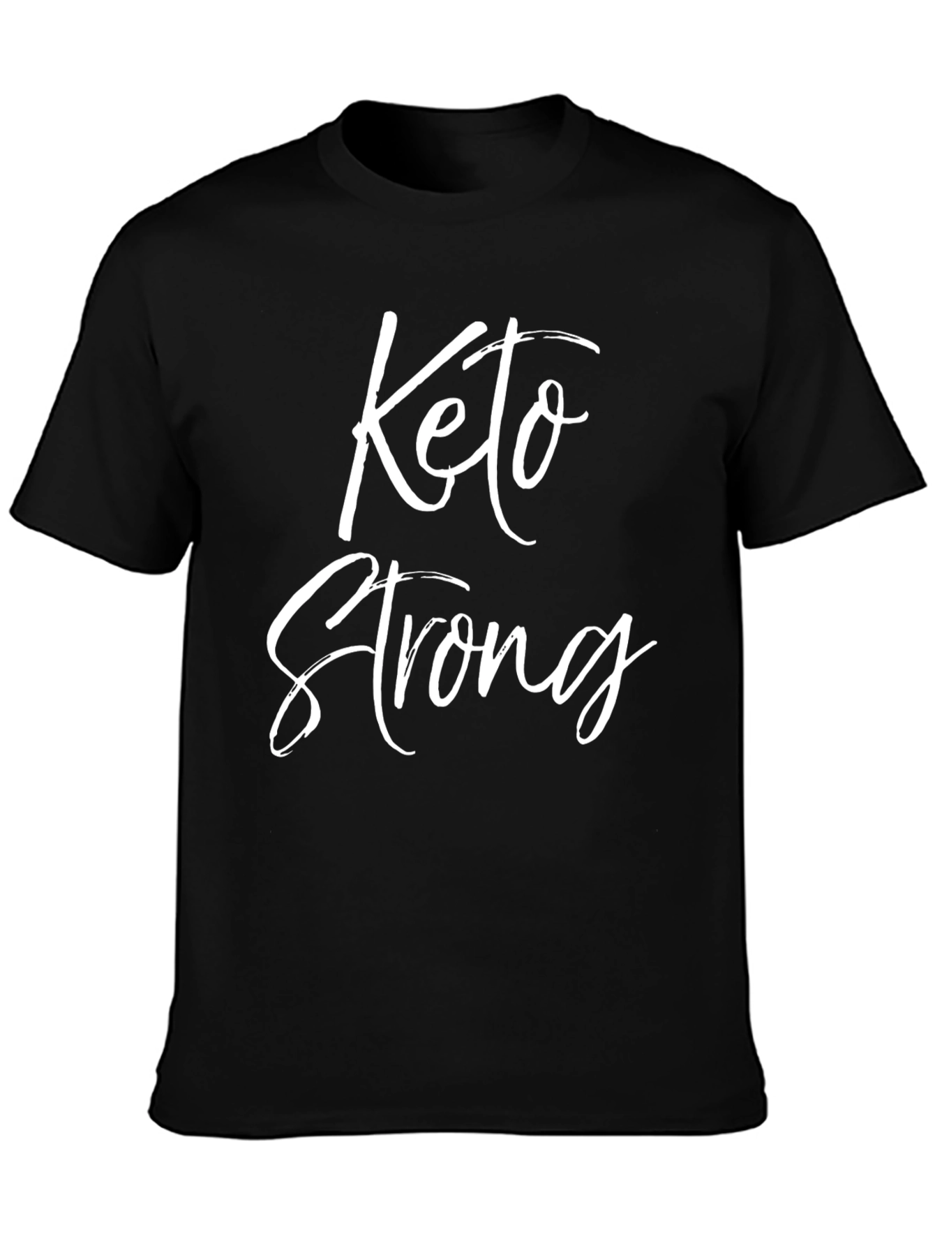 Keto Strong Black T-Shirt