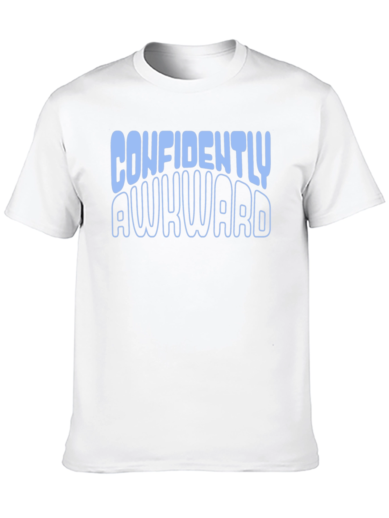 Confidently Awkward Graphic Tee - Black