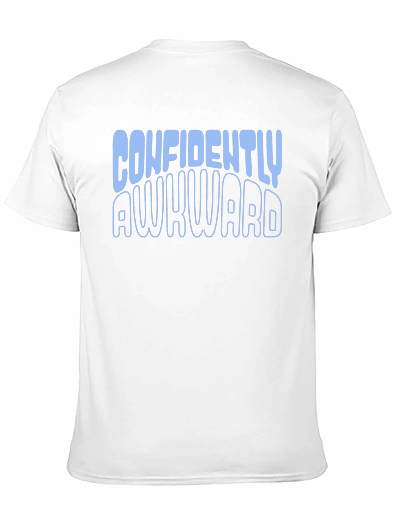 Confidently Awkward Graphic Tee - Black