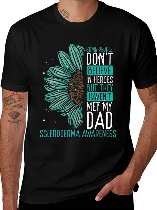 Scleroderma Awareness Sunflower T-Shirt