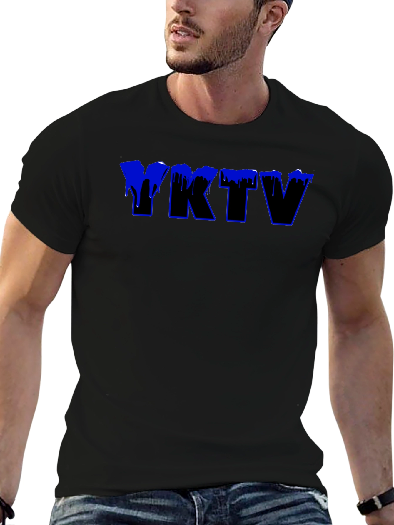 Yktv Dripping Tee Black