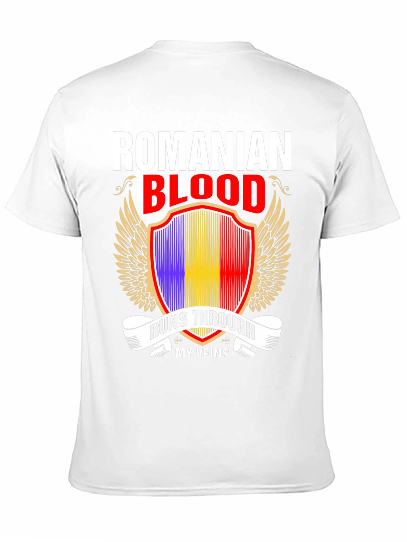 Romanian Blood Runs Through My Veins T-Shirt