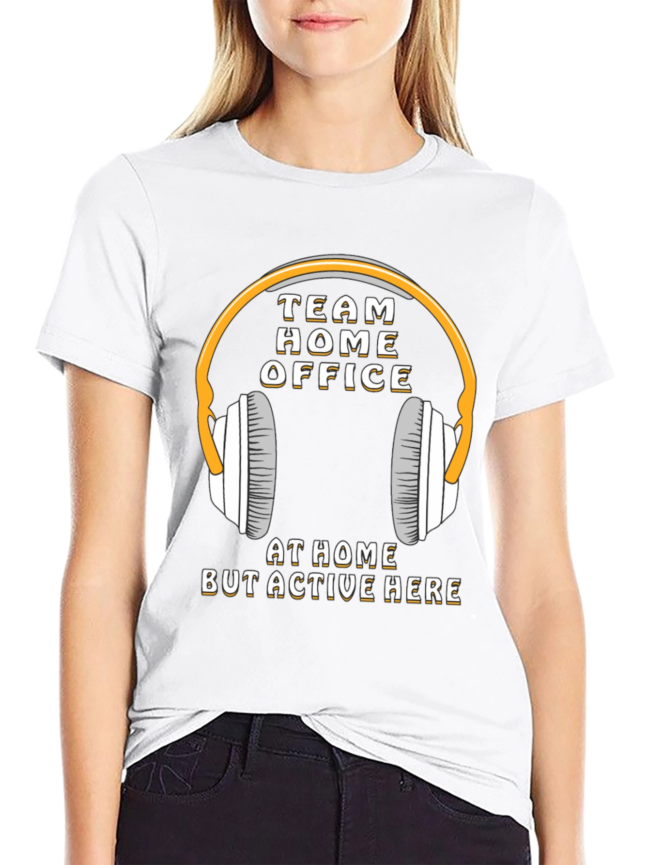 Team Home Office T-Shirt Work From Home Tee