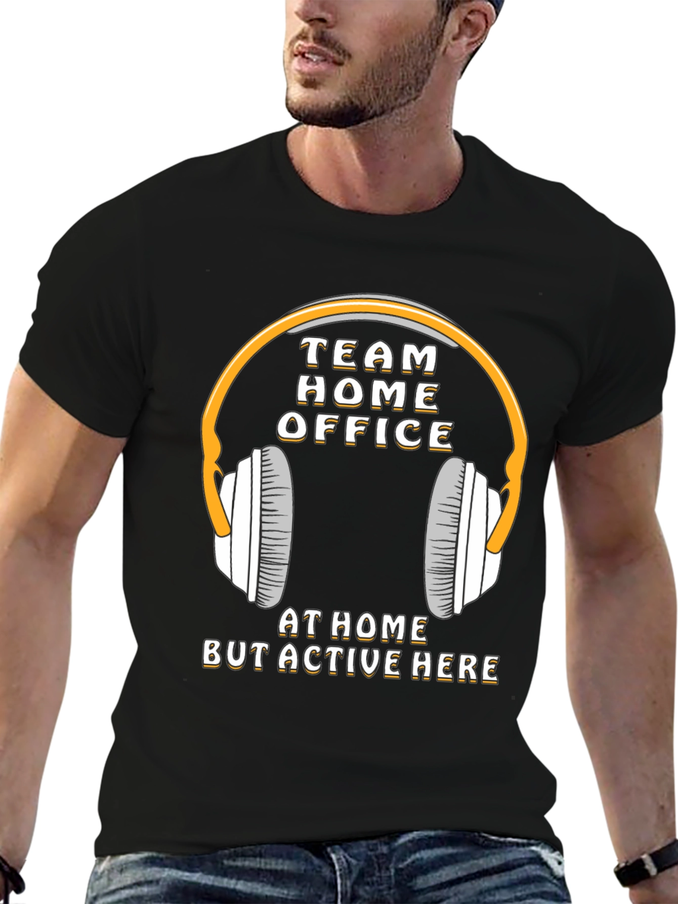 Team Home Office T-Shirt Work From Home Tee