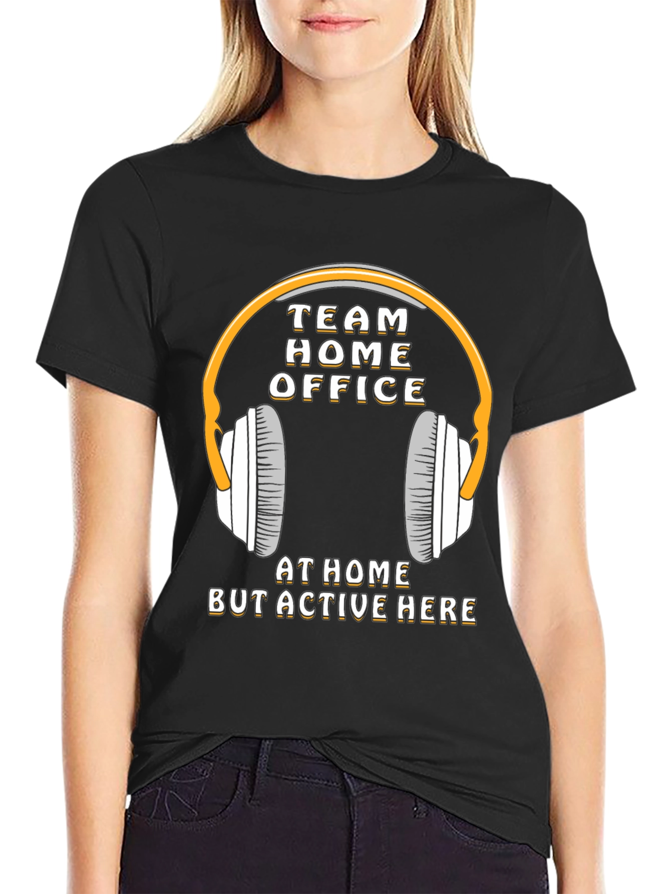 Team Home Office T-Shirt Work From Home Tee