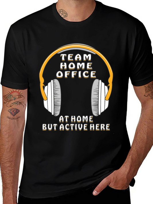 Team Home Office T-Shirt Work From Home Tee