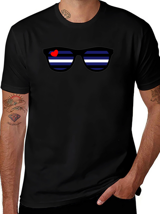 Leather Pride Sunglasses T-Shirt