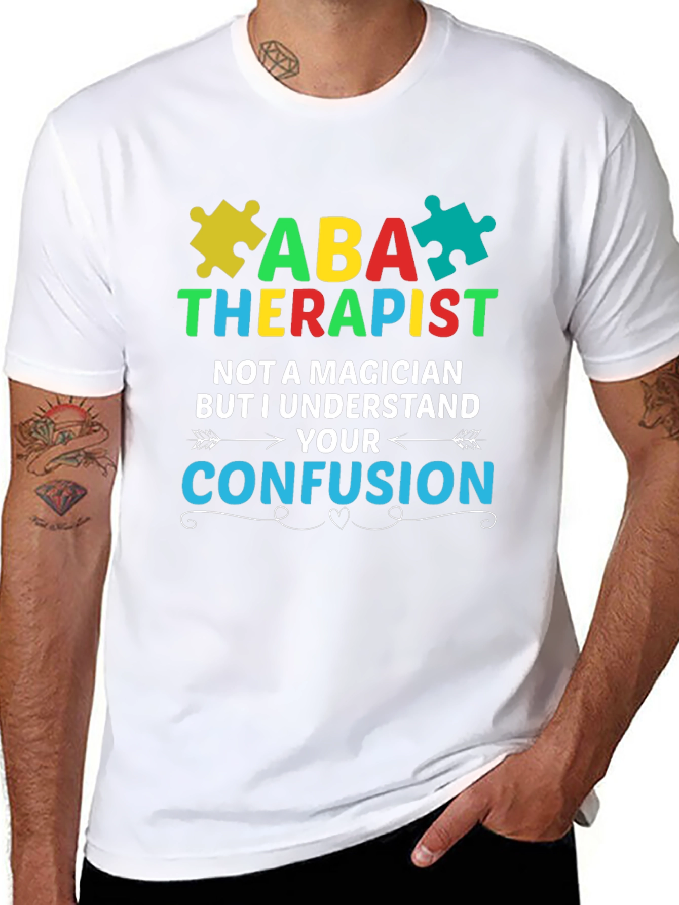ABA Therapist Autism Awareness T-Shirt