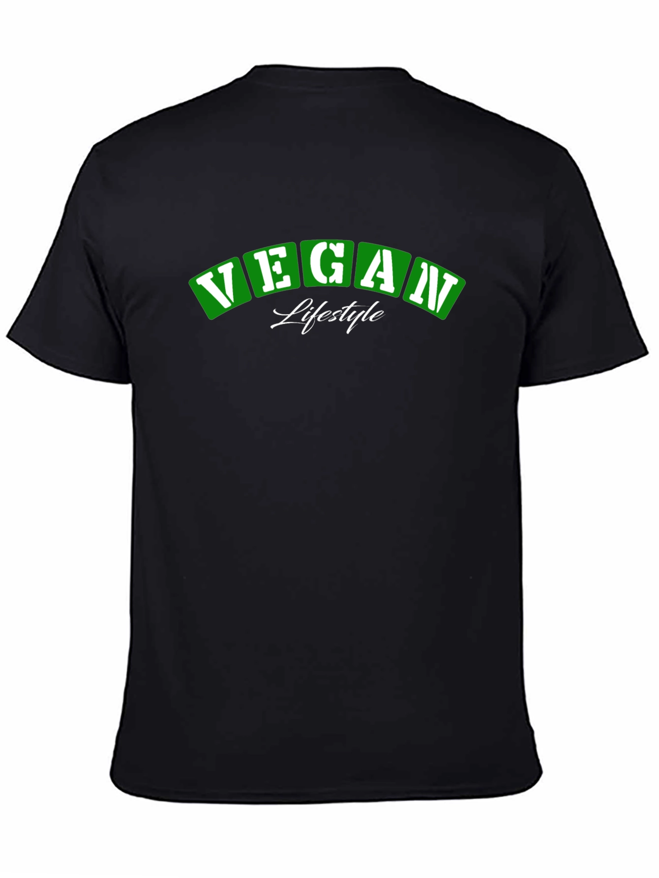 Vegan Lifestyle T-Shirt - Black