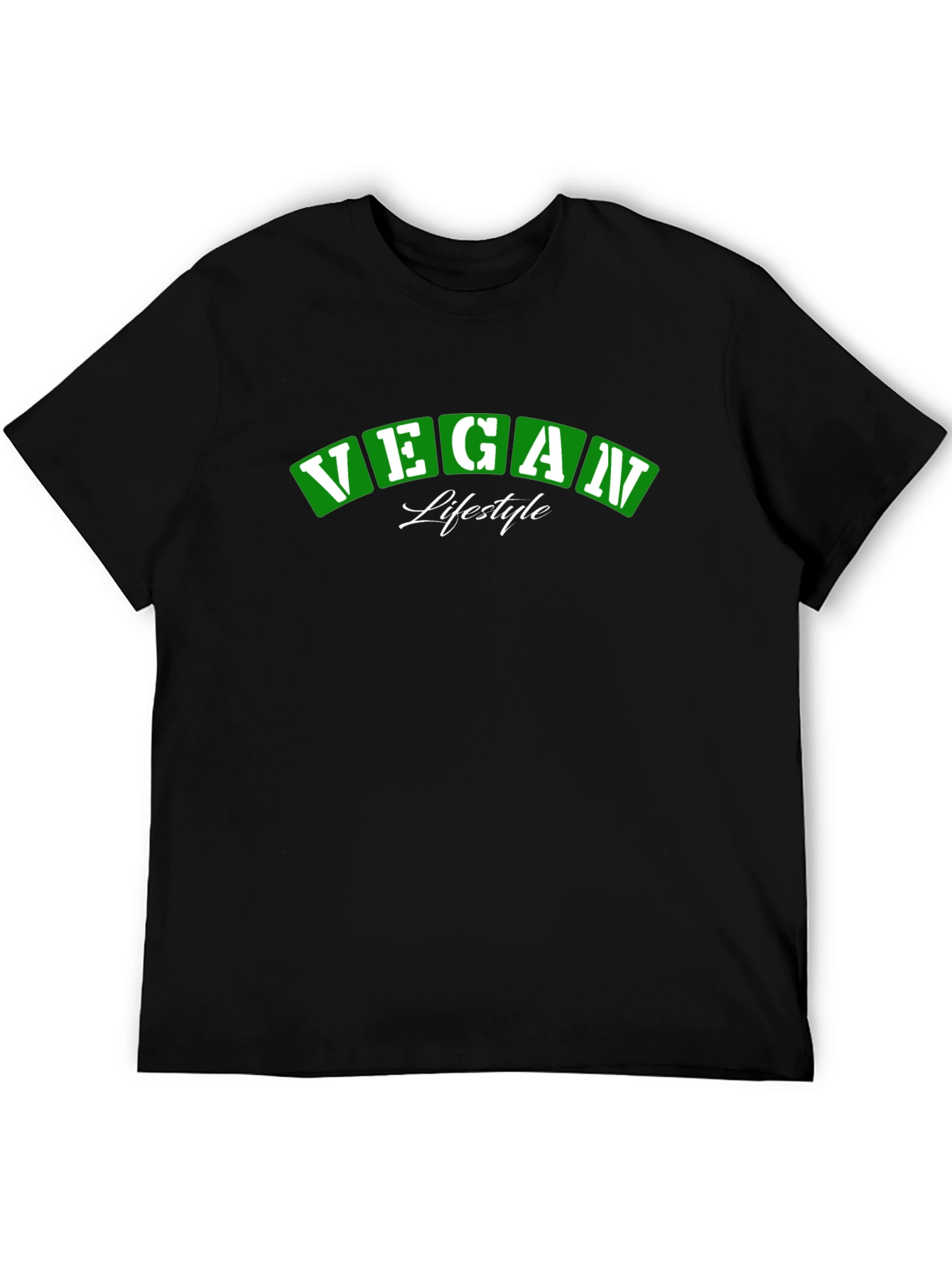 Vegan Lifestyle T-Shirt - Black