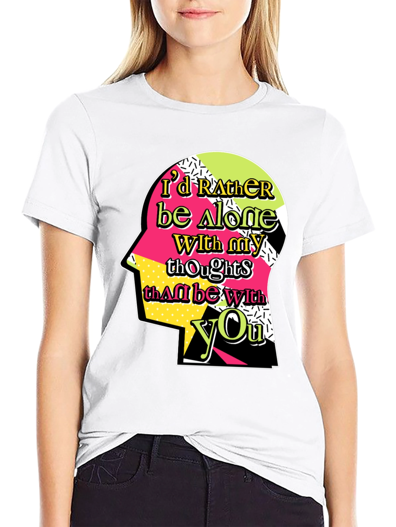 Id Rather Be Alone T-Shirt