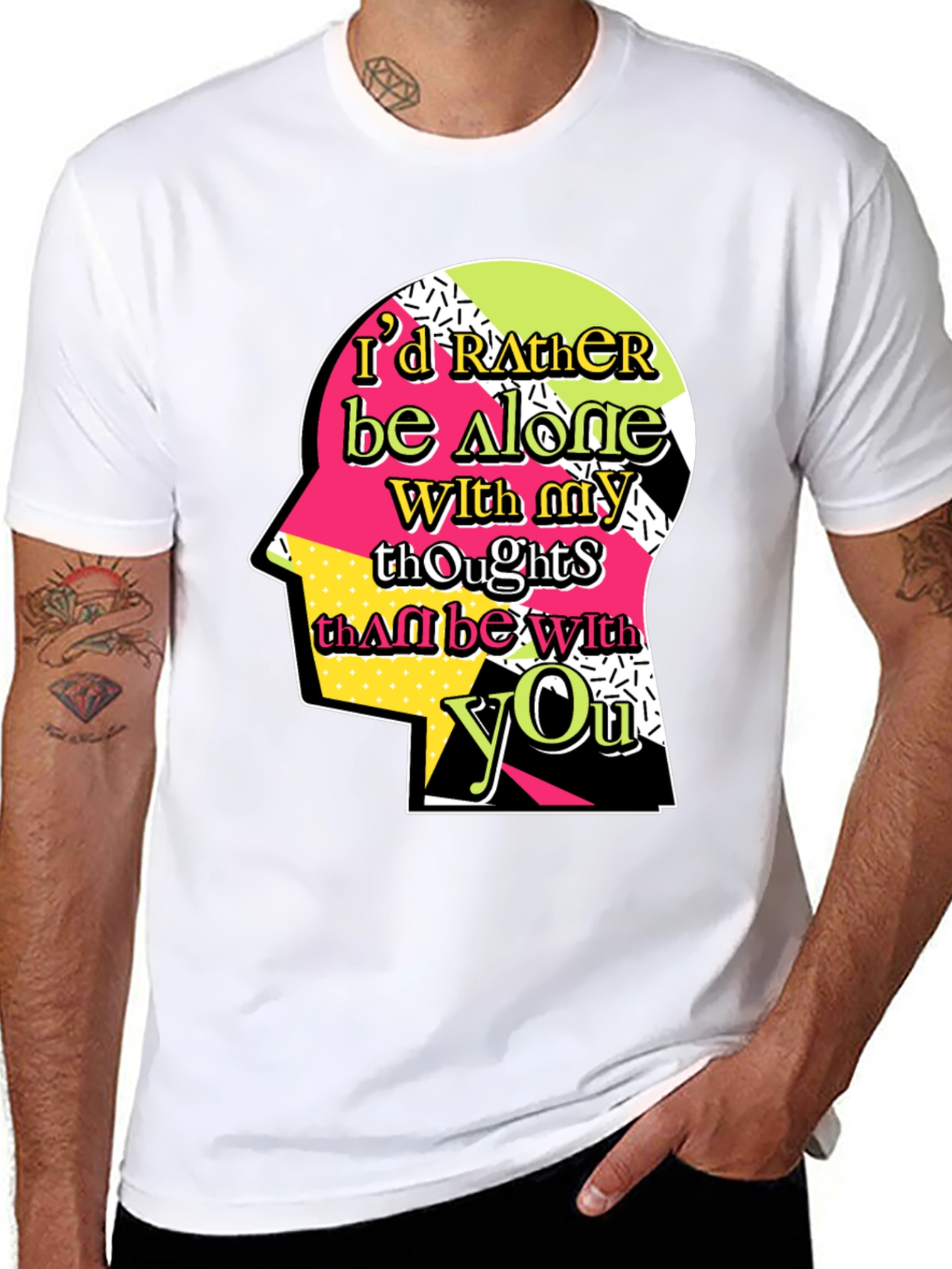 Id Rather Be Alone T-Shirt