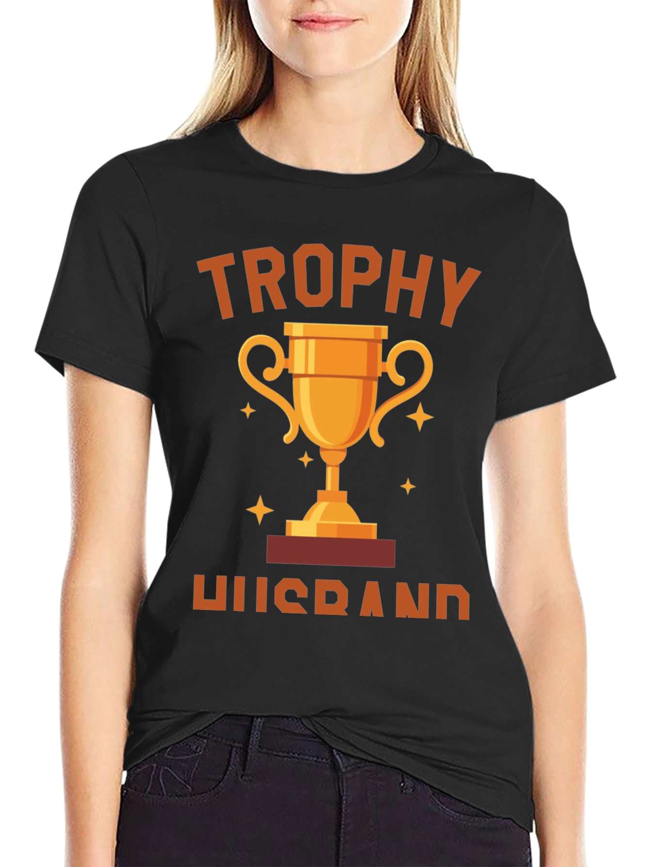 Trophy Husband Graphic T-Shirt - Gift for Husband