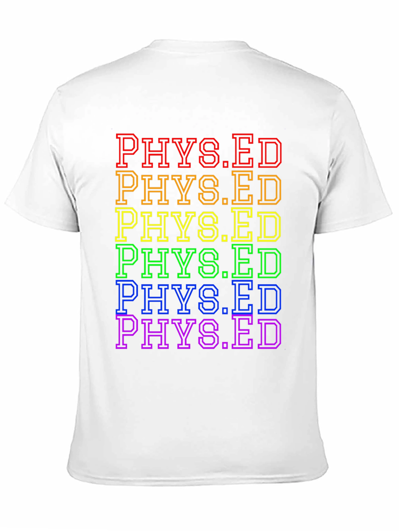 Phys Ed Rainbow Pride T-Shirt