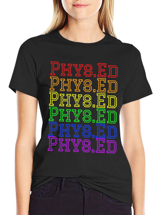 Phys Ed Rainbow Pride T-Shirt