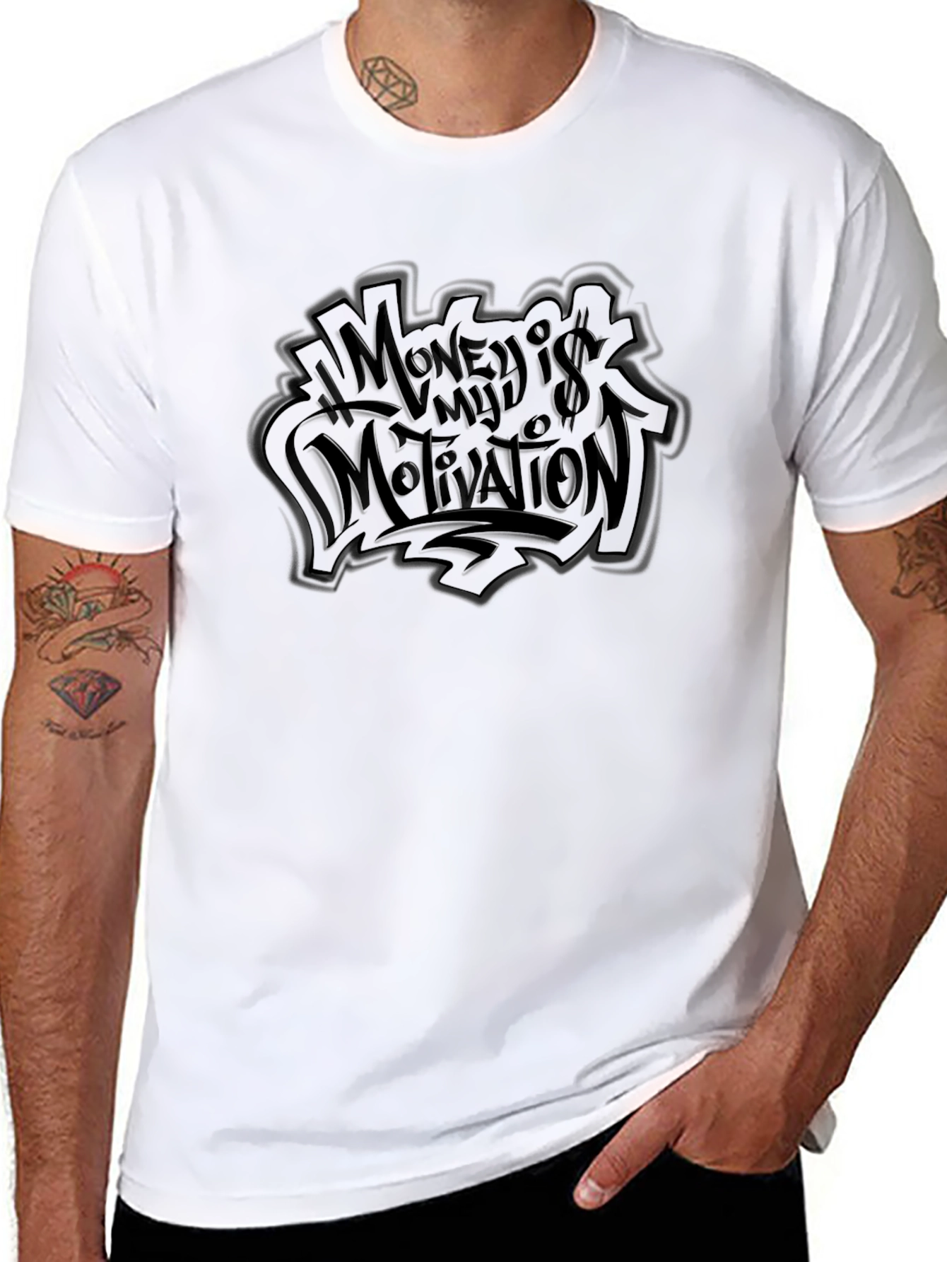 Money Is My Motivation Graphic Tee