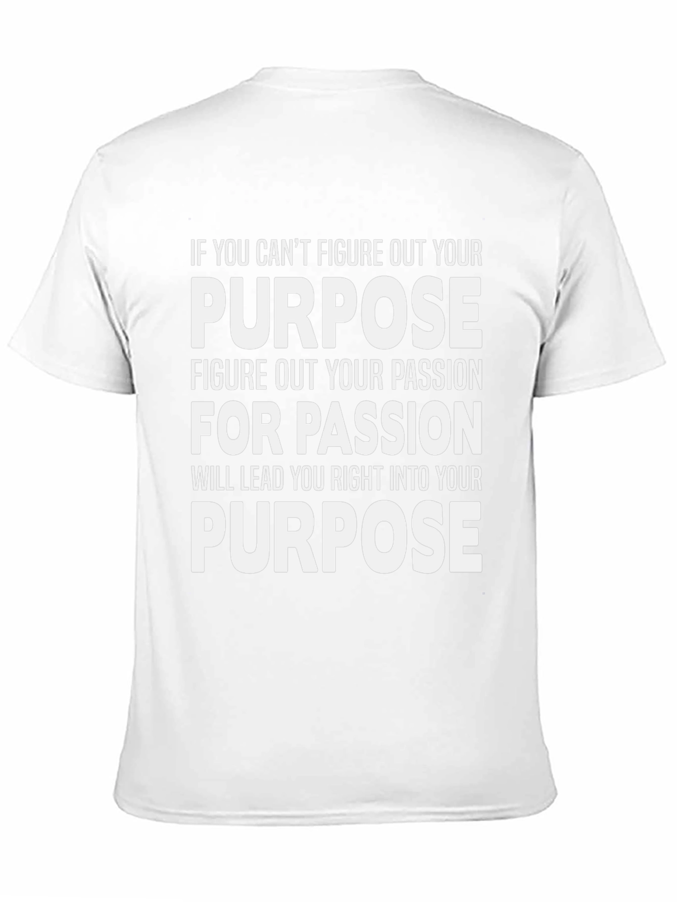 Purpose Passion Graphic Tee