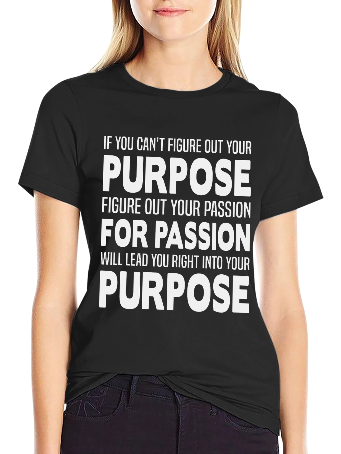 Purpose Passion Graphic Tee