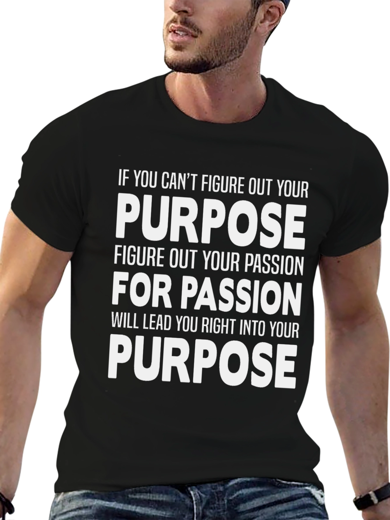 Purpose Passion Graphic Tee