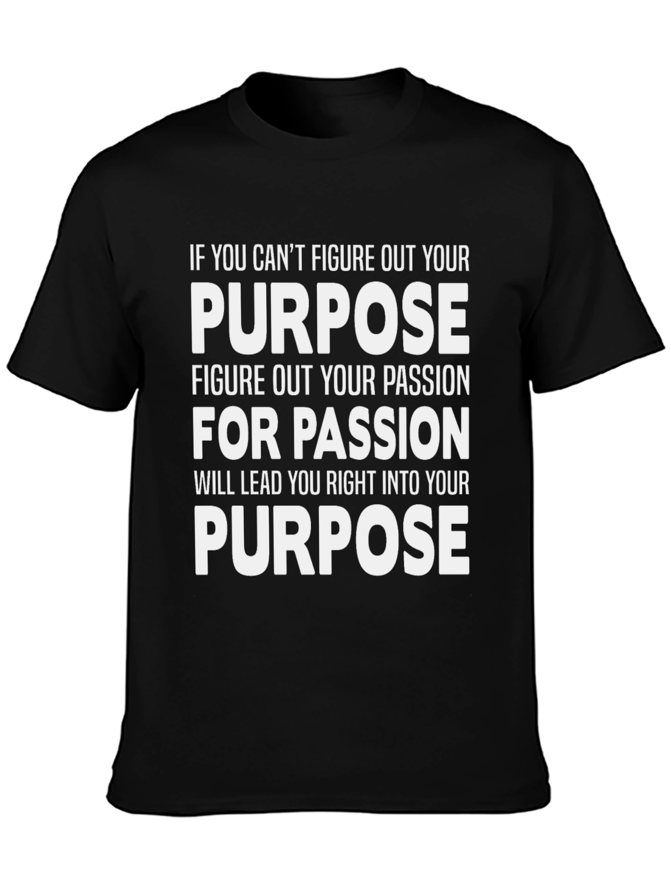 Purpose Passion Graphic Tee