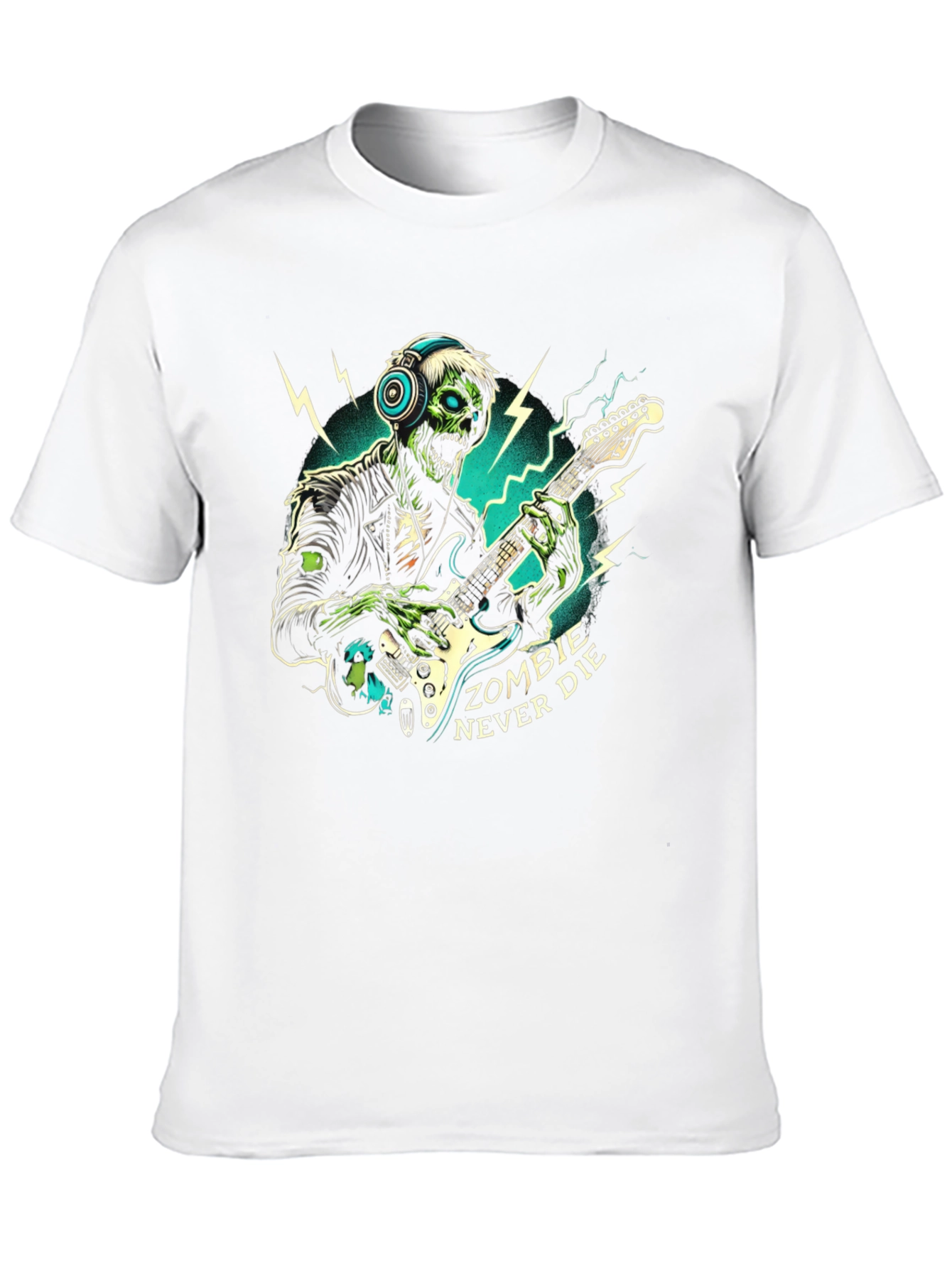 Zombie Rocker T-Shirt: Never Die