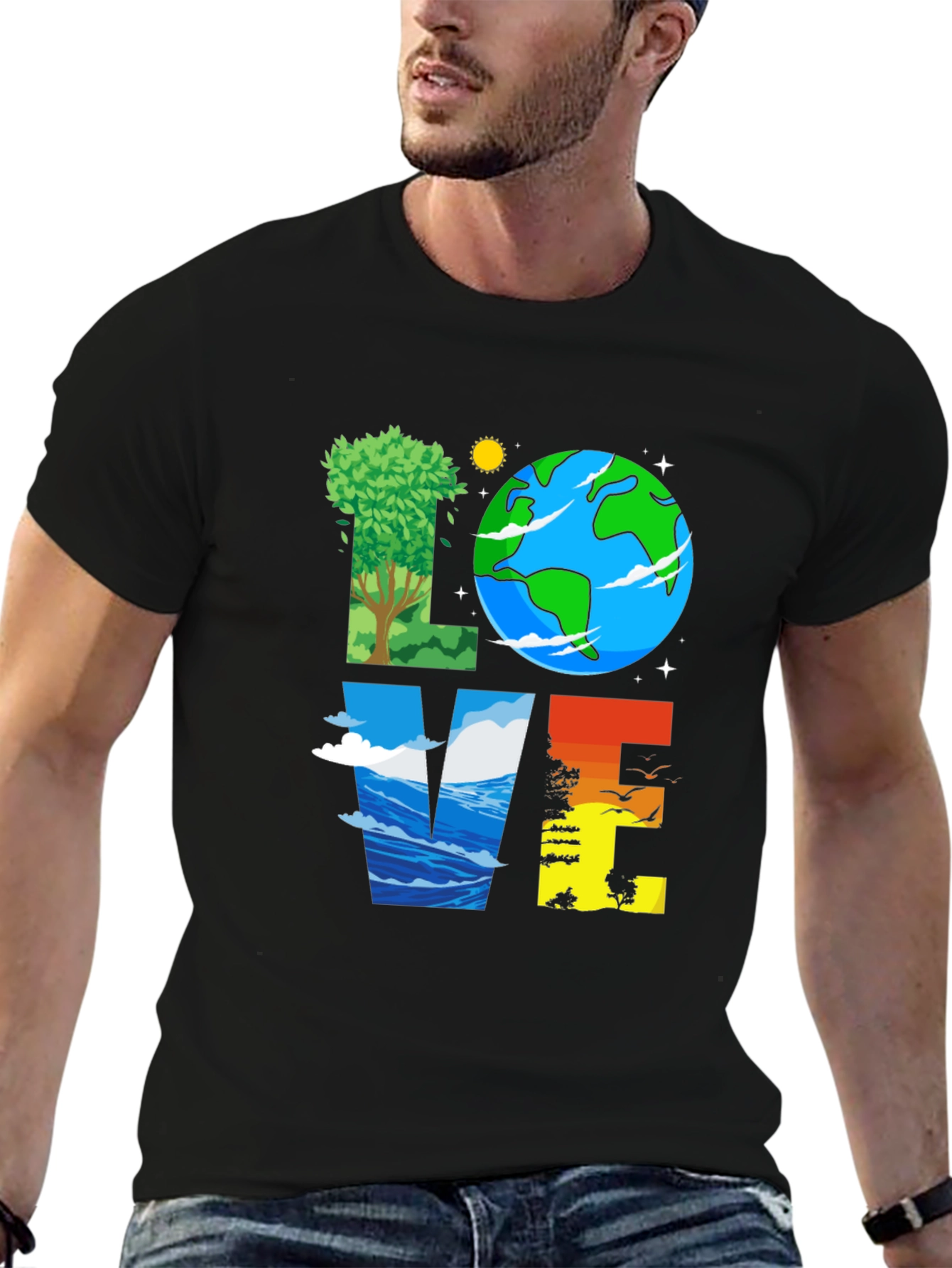 Nature Lover Graphic Tee - Earth Day Shirt