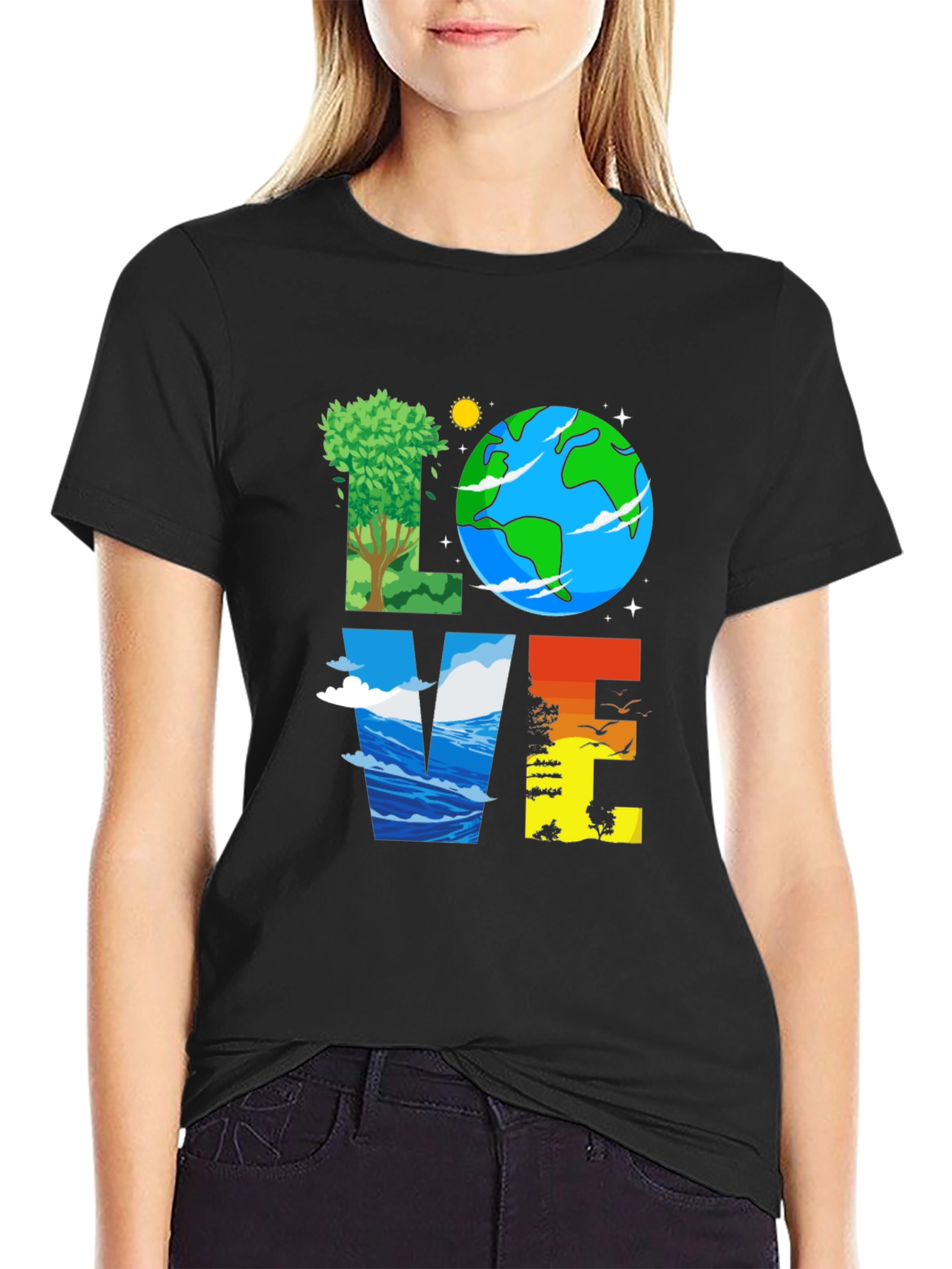 Nature Lover Graphic Tee - Earth Day Shirt