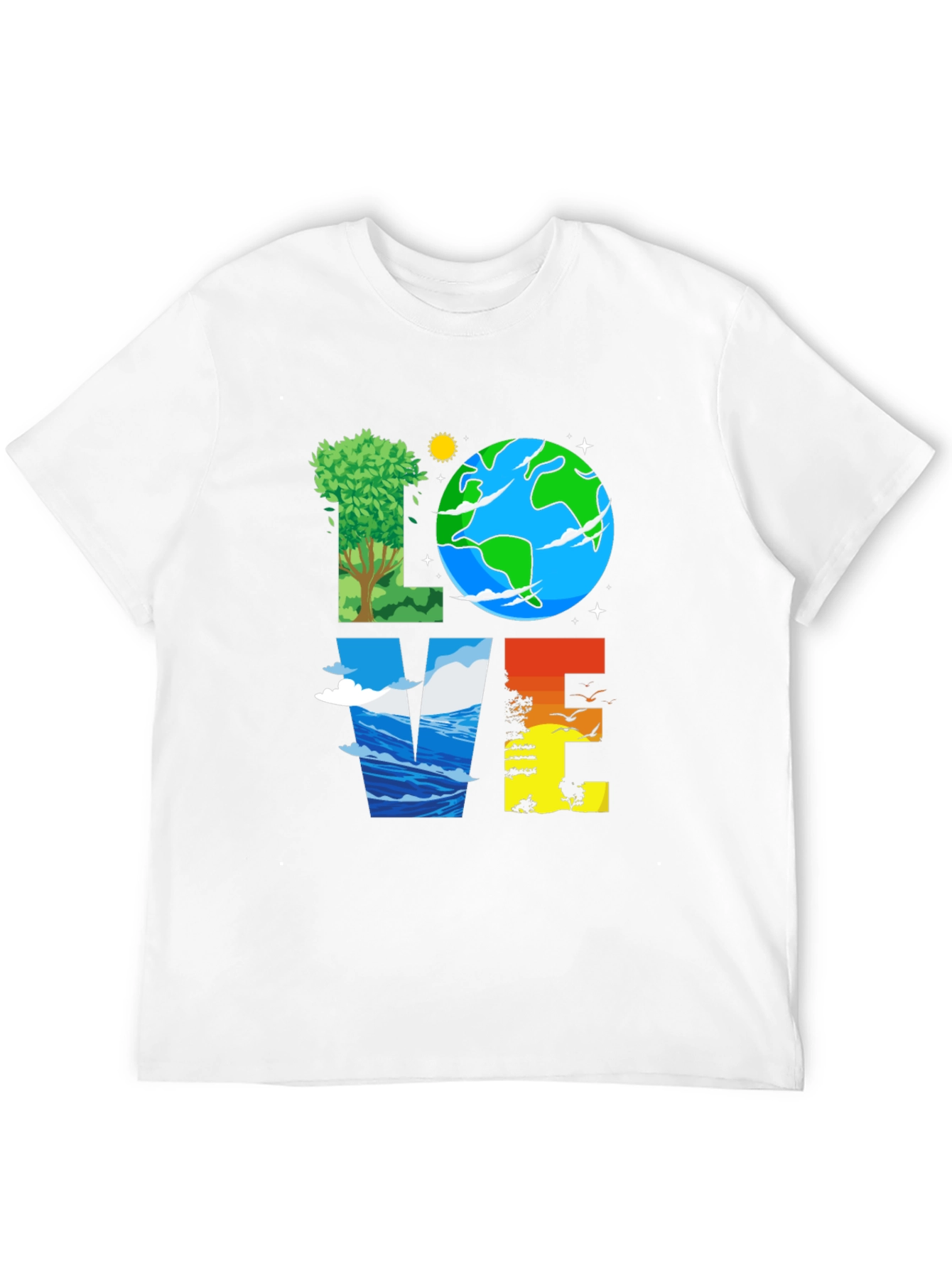 Nature Lover Graphic Tee - Earth Day Shirt