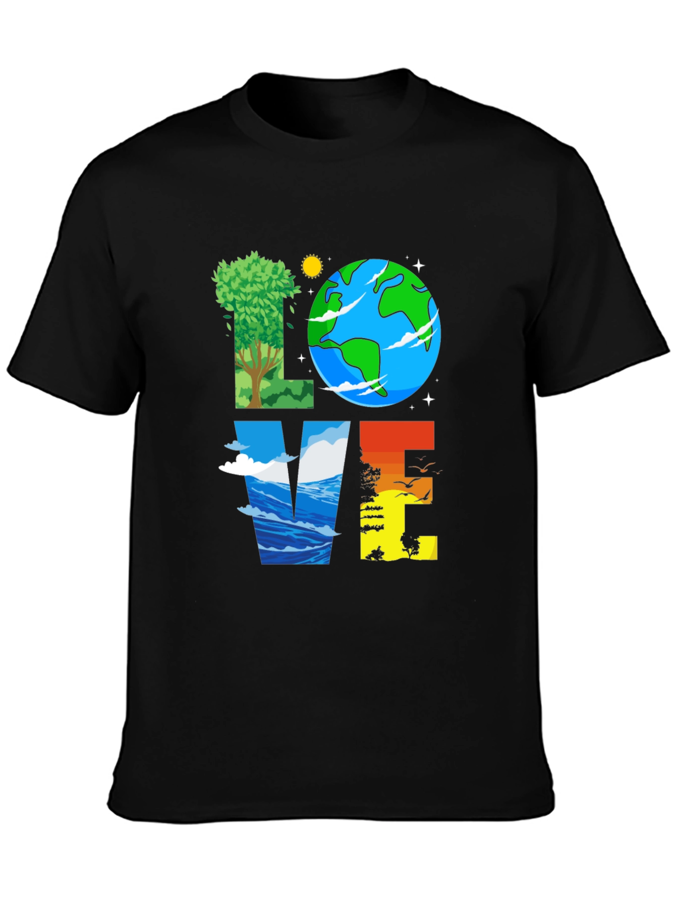Nature Lover Graphic Tee - Earth Day Shirt