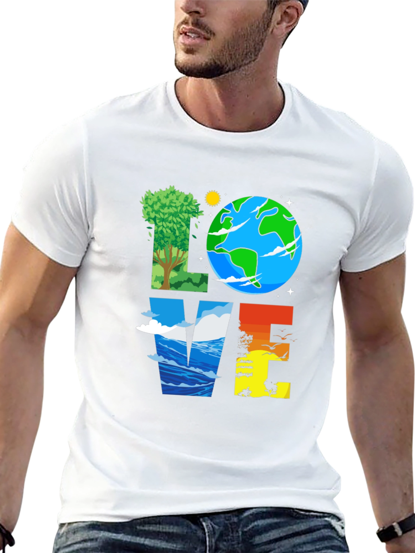Nature Lover Graphic Tee - Earth Day Shirt